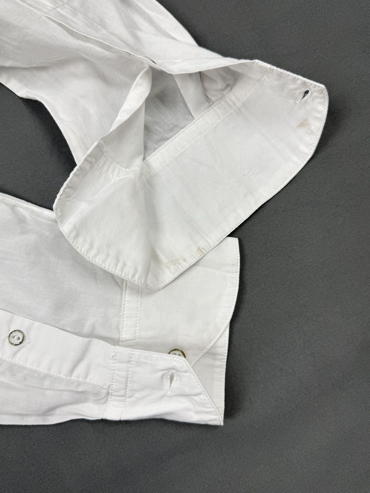 Rag & Bone Rag&Bone New York White Sheer Button Down Shirt S Size S / US 4 / IT 40 - 8 Thumbnail