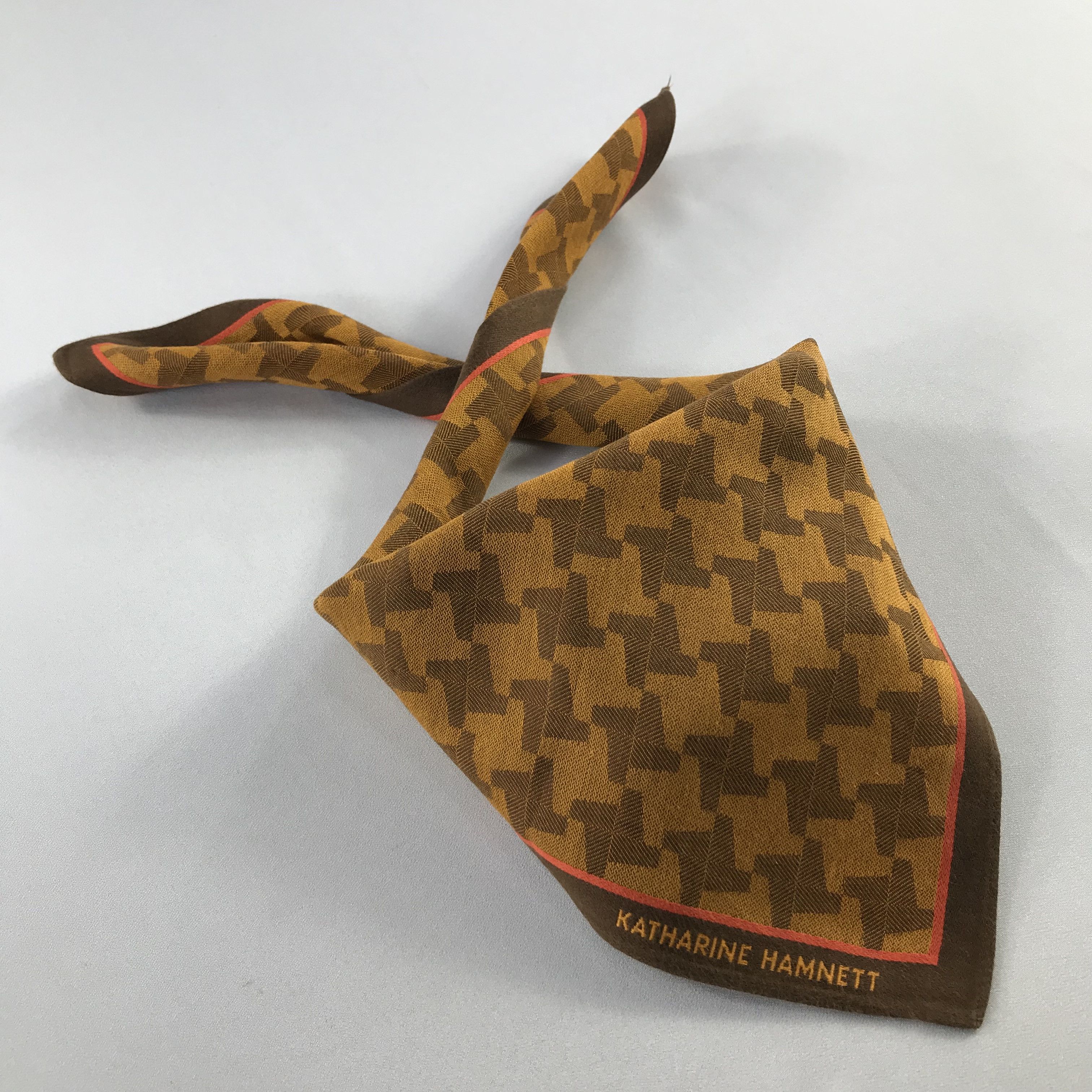 Katharine Hamnett London Katharine Hamnett Handkerchief / Bandana / Neckerchief C611 Size ONE SIZE - 2 Thumbnail