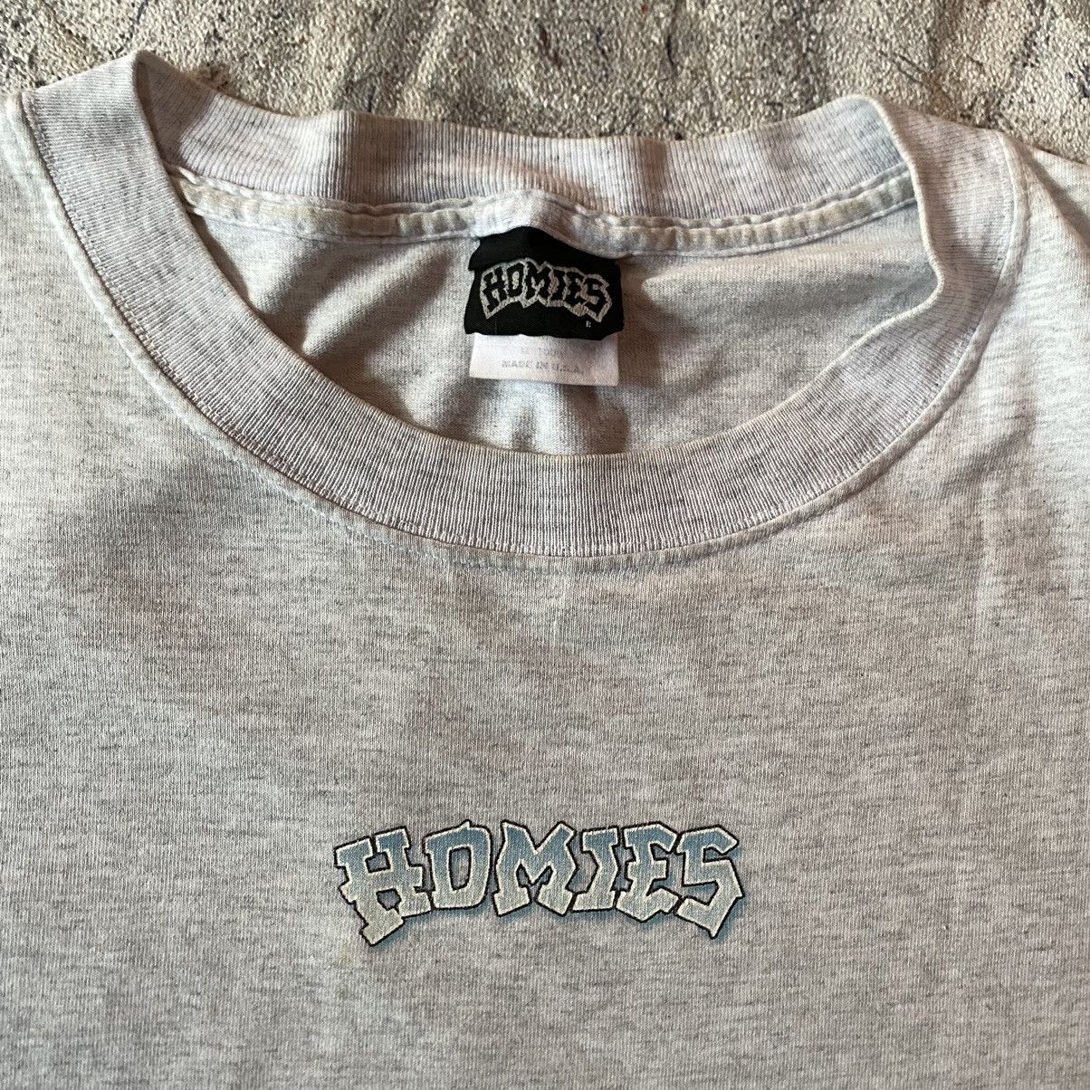 Homies Rare Vintage 00's Y2K Homies Hip-Hop tee Size US L / EU 52-54 / 3 - 3 Thumbnail