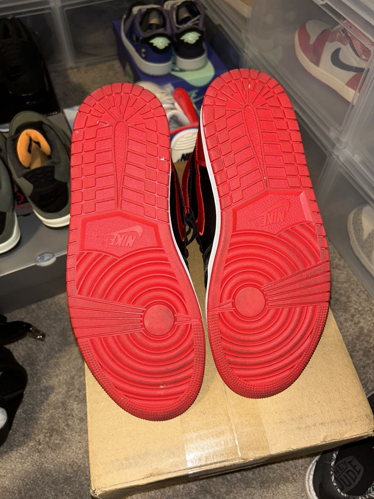 Jordan Brand Jordan 1 satin bred Size US 8.5 / EU 41-42 - 8 Thumbnail