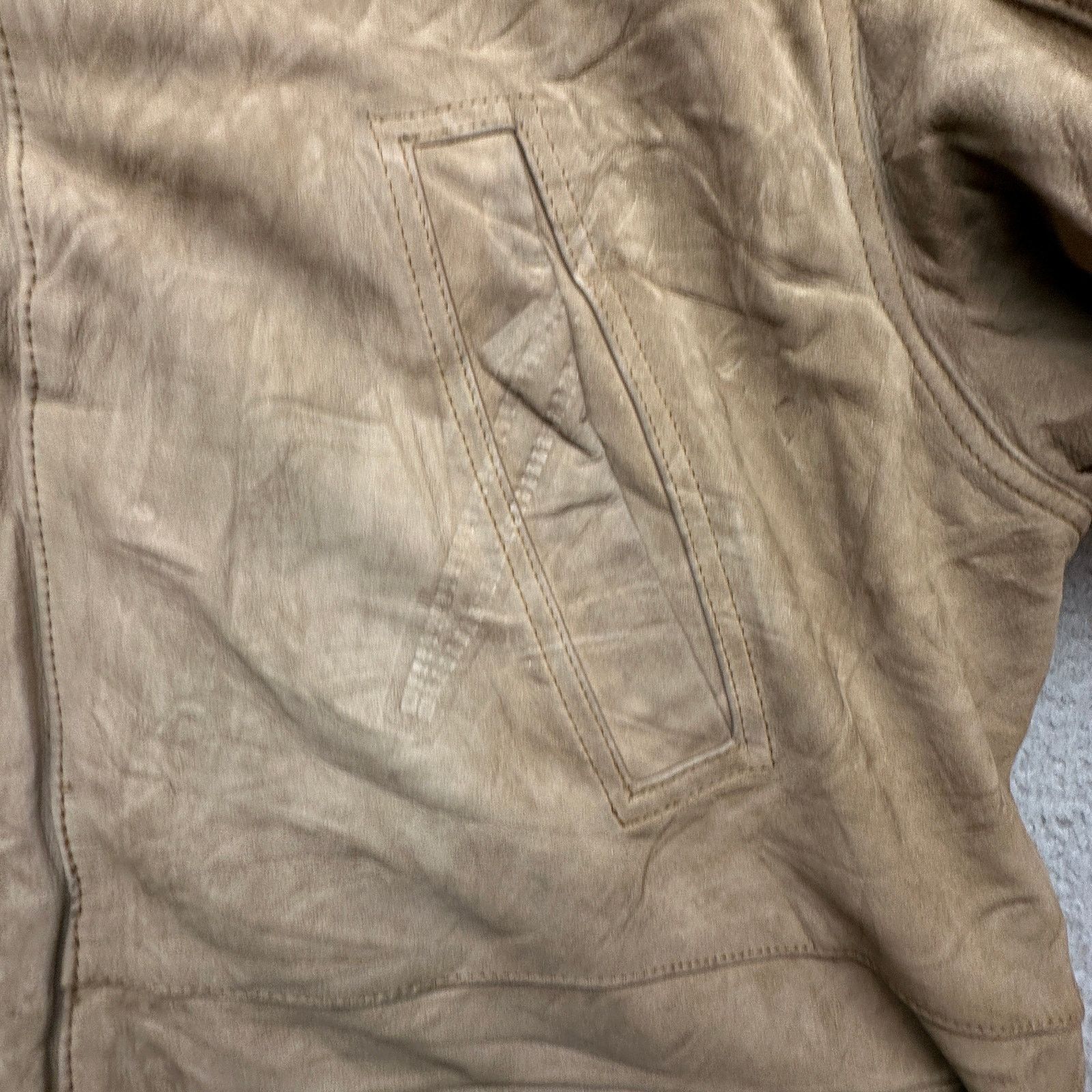 Reed Vintage Reed Leather Barn Chore Coat Jacket XL Khaki Butter Size US XL / EU 56 / 4 - 12 Thumbnail