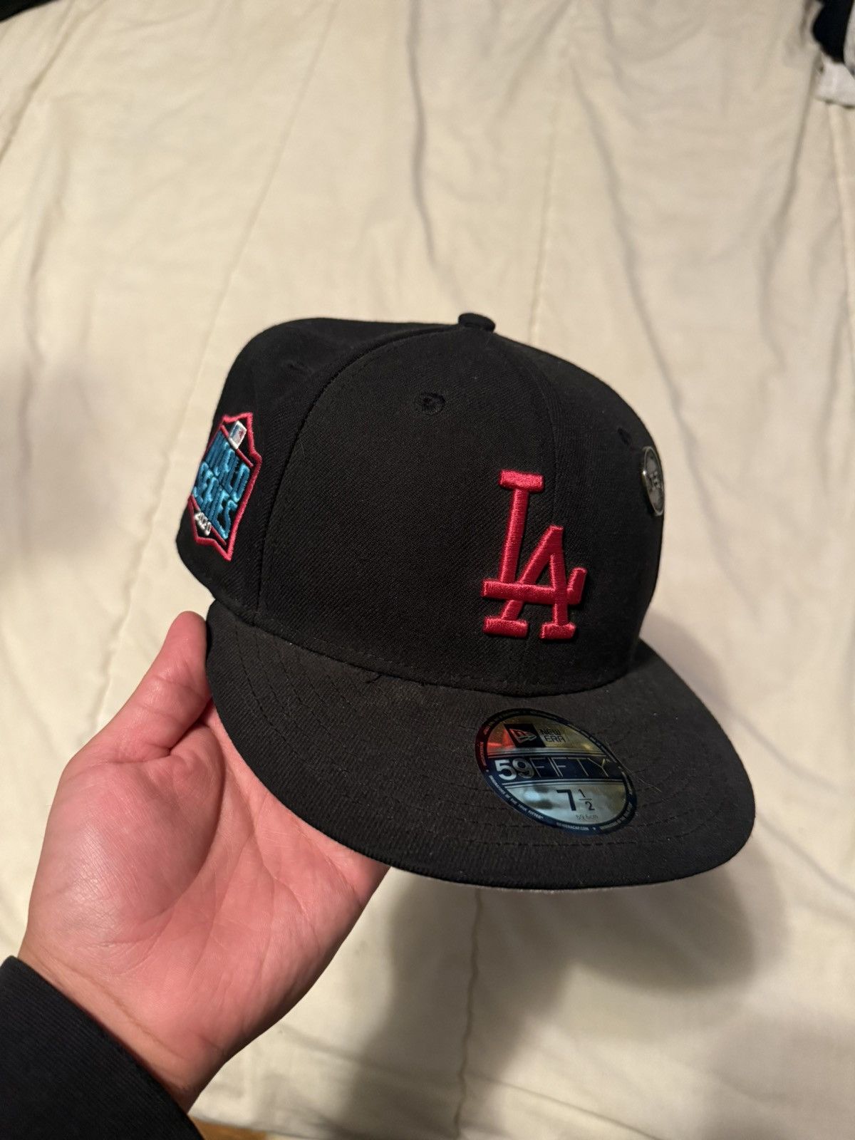 New Era New Era Hat Club LA Dodgers World Series 2020 size 7 1/2 Size ONE SIZE - 1 Thumbnail