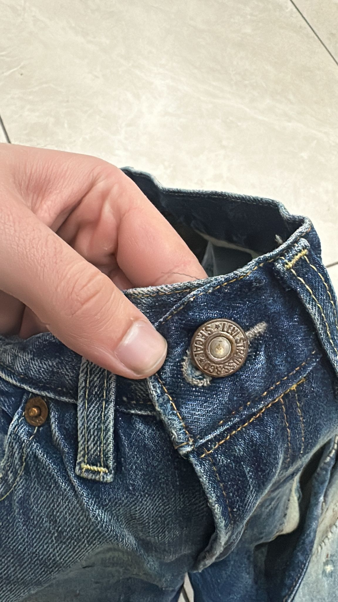 Levi's Vintage Clothing LVC Levi's Vintage Clothing 1954 501Z XX BigE Selvedge Jeans Size US 29 - 7 Thumbnail