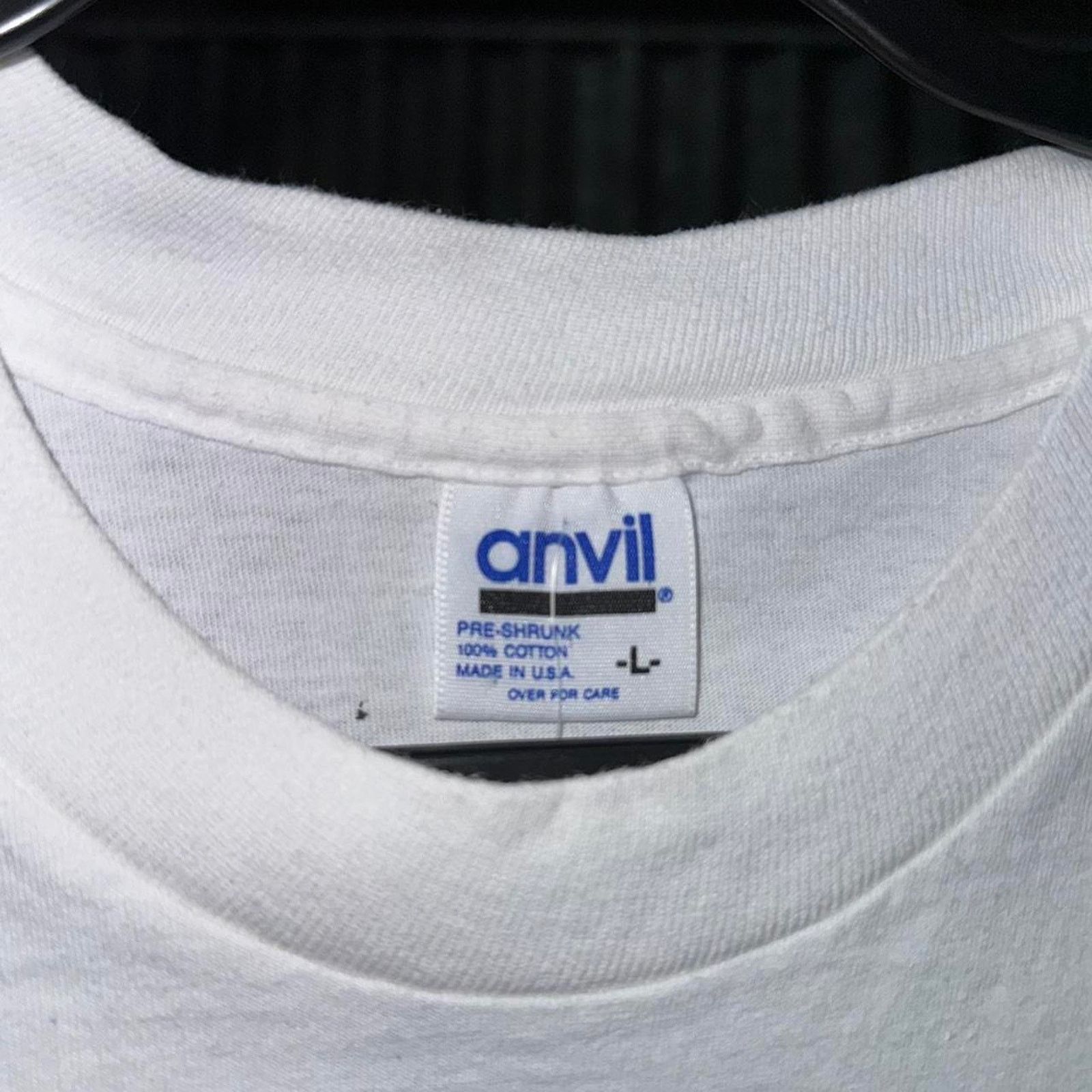 Anvil Vintage 90s elvis presley t-shirt Size US L / EU 52-54 / 3 - 4 Thumbnail