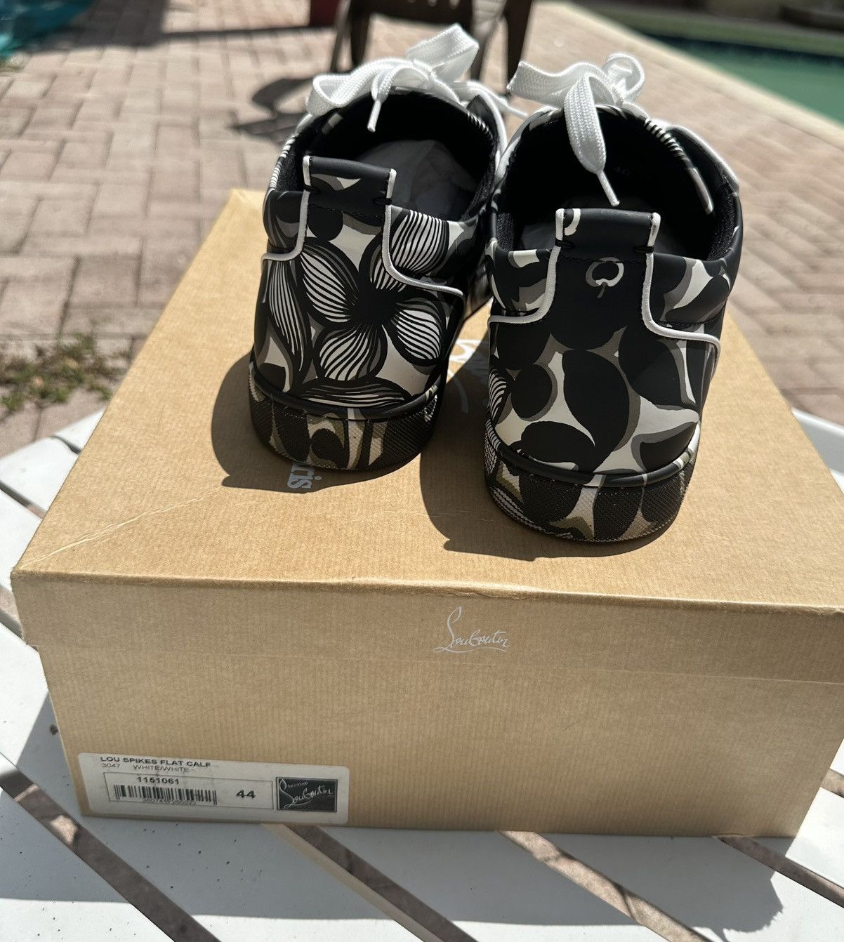 Christian Louboutin Floral pattern men’s Christian louboutins Size US 12 / EU 45 - 5 Thumbnail