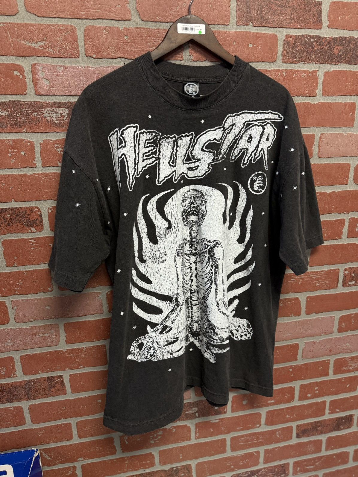 HELLSTAR Hellstar Original Drop Tee Shirt Size XL 🧼 Size US XL / EU 56 / 4 - 2 Thumbnail
