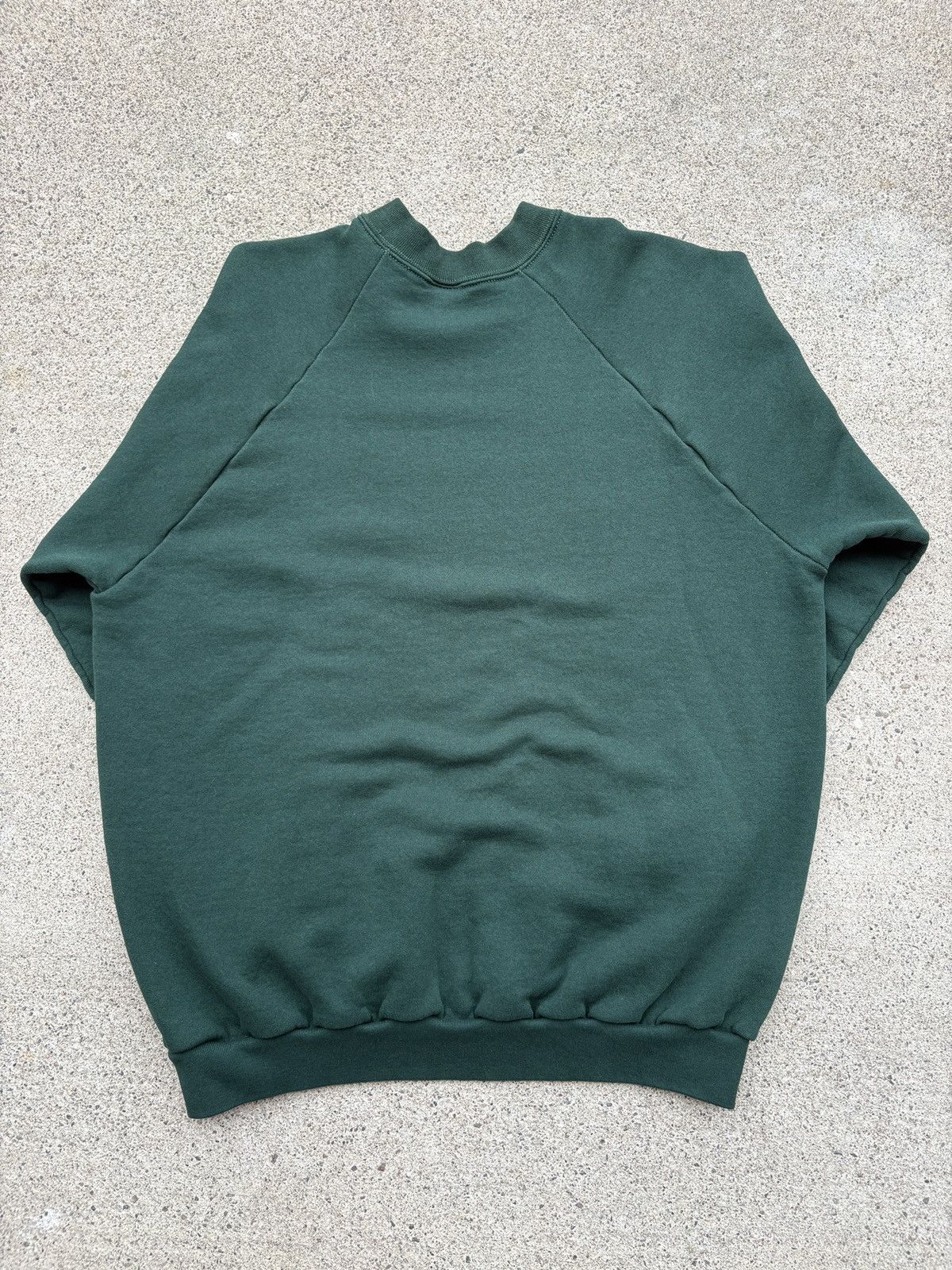 Jerzees × Vintage Vintage 1990s JERZEES Forest Green Crewneck Sweater Size L Size US M / EU 48-50 / 2 - 2 Thumbnail