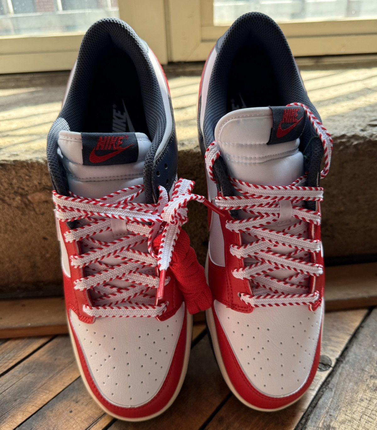 Nike Nike Dunk Low “Boston Red Sox” Size US 11 / EU 44 - 5 Thumbnail