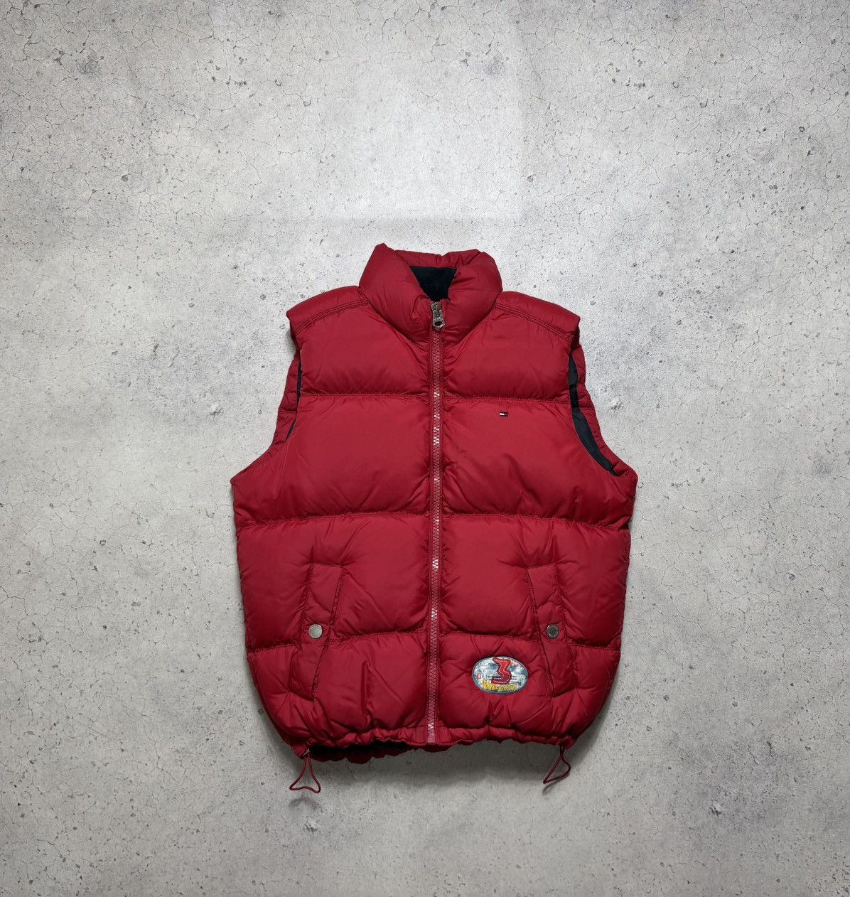 Tommy Hilfiger Tommy Hilfiger Red Down Puffer Vest Jacket Size L Size US L / EU 52-54 / 3 - 1 Thumbnail