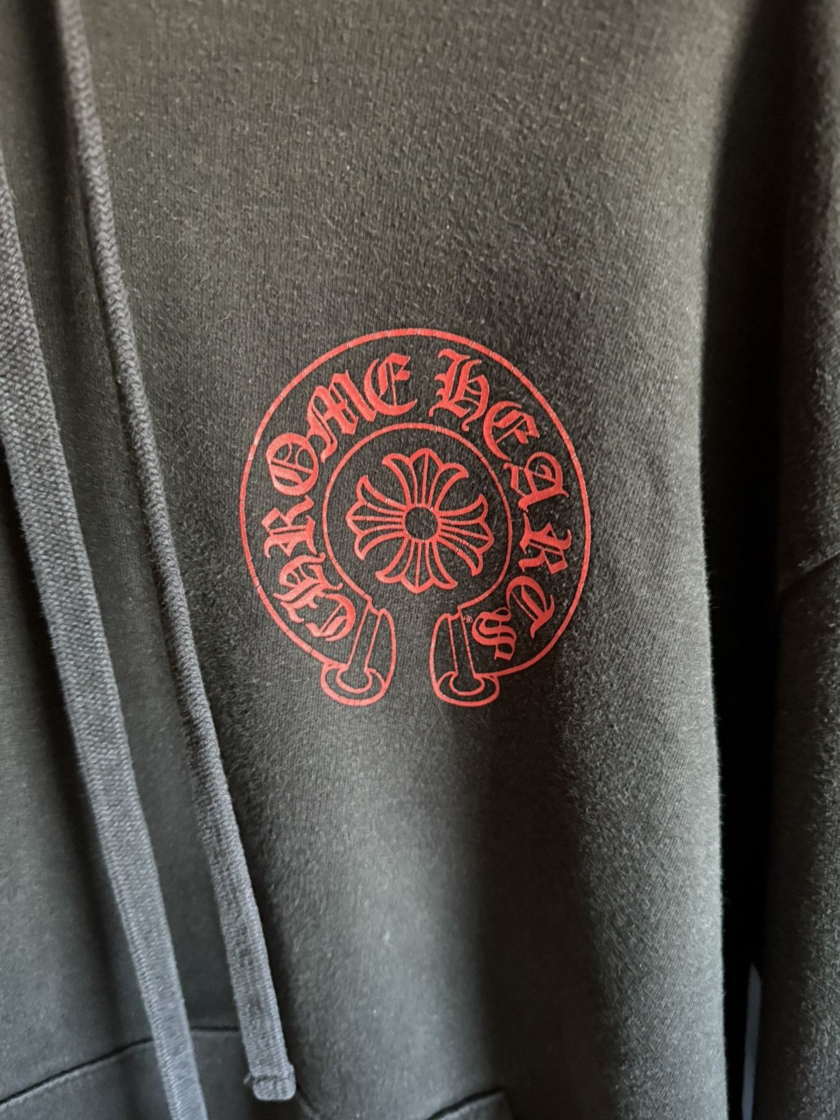 Chrome Hearts Chrome Hearts Online Exclusive Red on Black Hoodie - USA Size US M / EU 48-50 / 2 - 3 Thumbnail