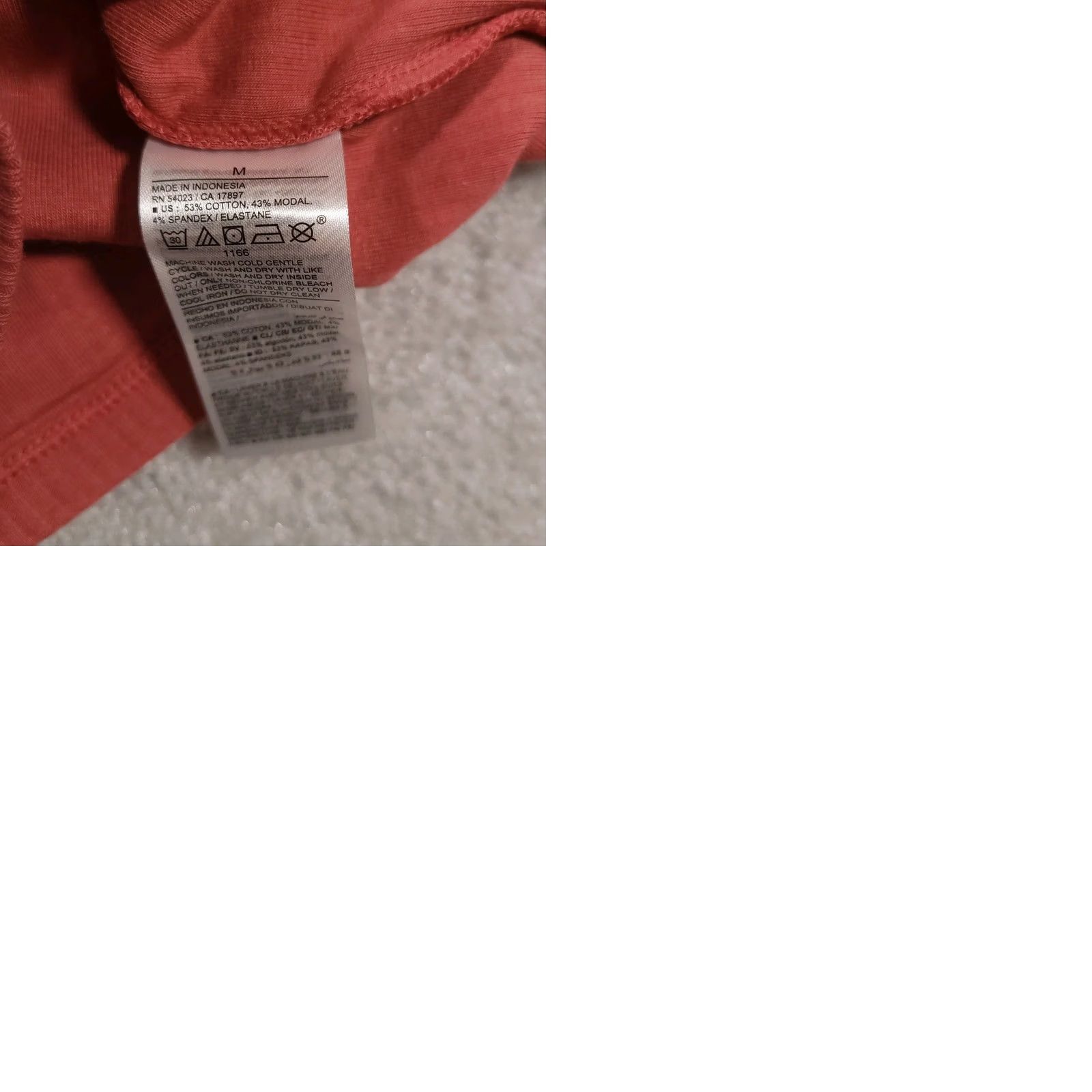 Old Navy Old Navy Mini Short Dress Women's M Mineral Rouge Off-Shoulder Ribbed Dress Short Sleeve Cotton Modal Spandex Knit Womens Modern Casual Planets? Size 32" / US 10 / IT 46 - 9 Thumbnail