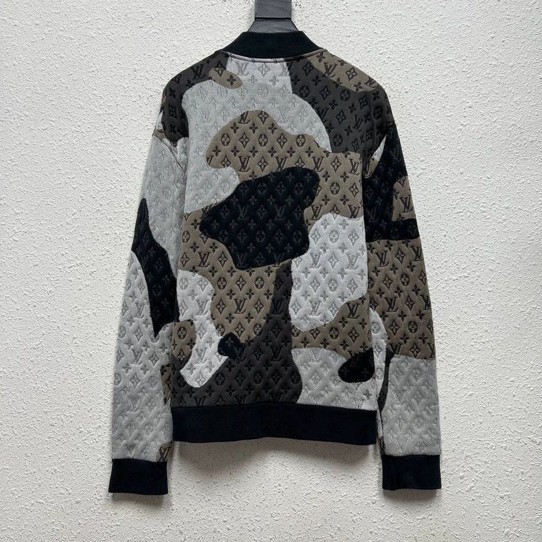 Louis Vuitton 23 FW Face Embossed Full Print Baseball Jack