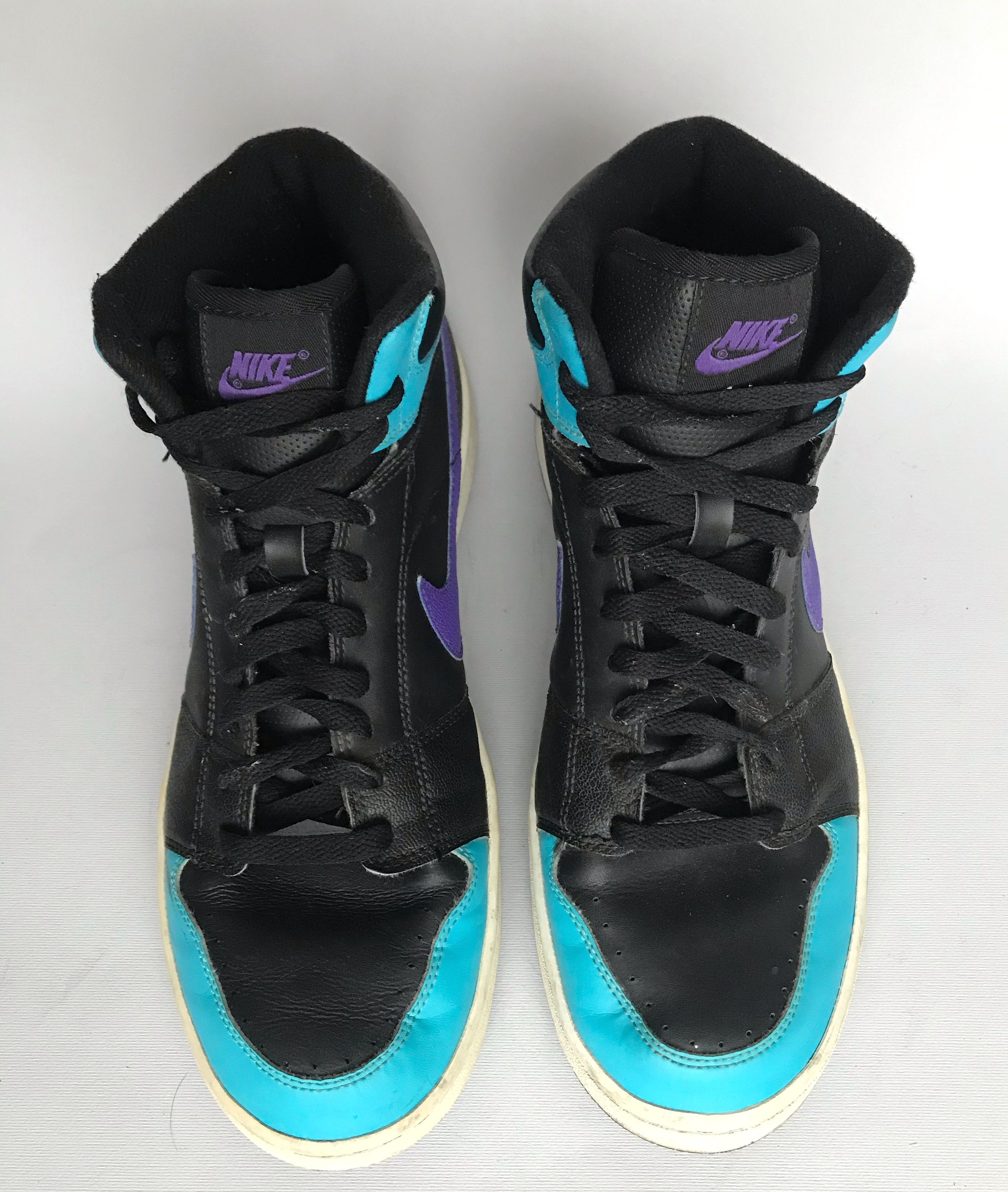Nike VINTAGE Y2K NIKE BACKBOARD HIGH TOP SNEAKERS 395558-014 Size US 9 / EU 42 - 3 Thumbnail