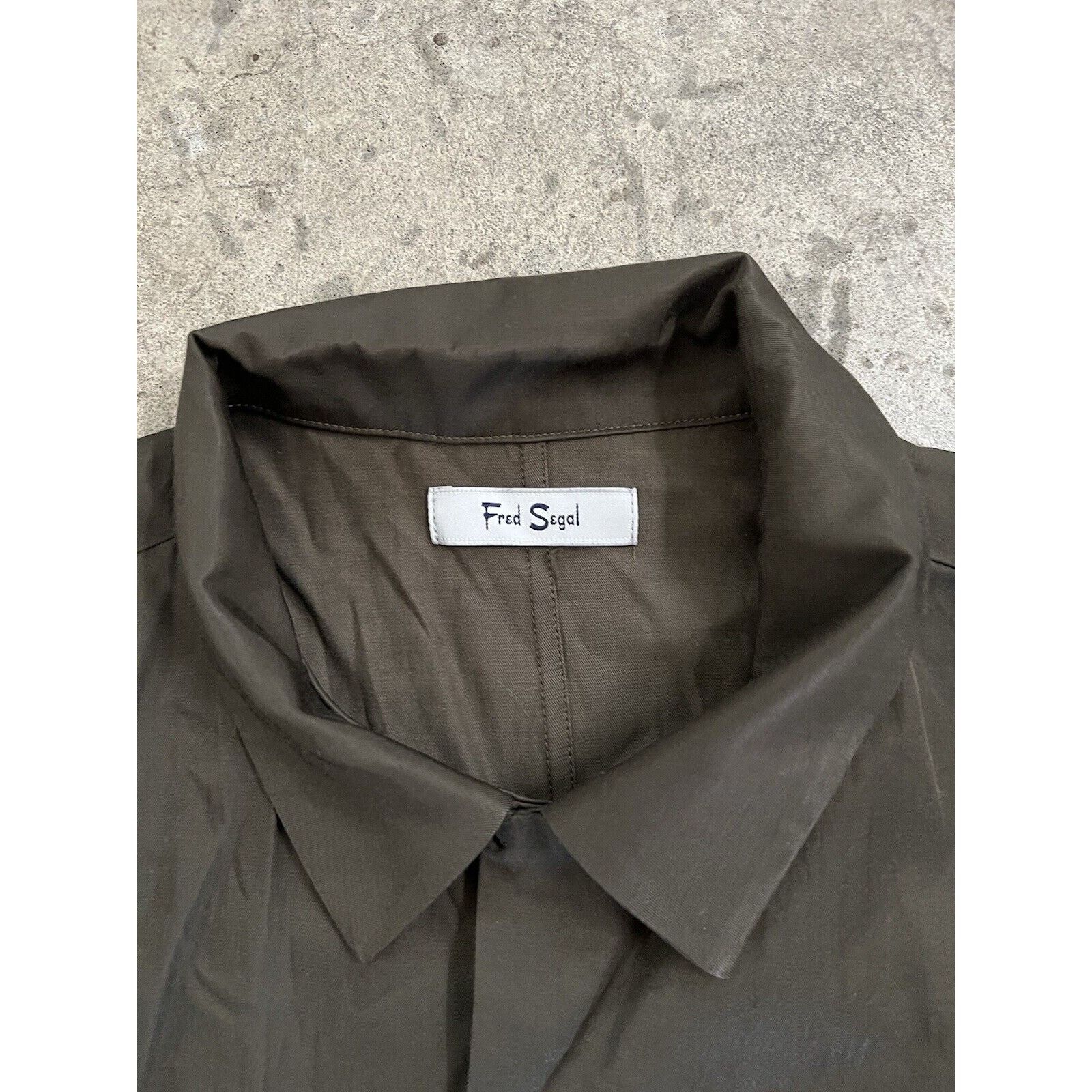Fred Segal Fred Segal Loop Collator Pocket Military Inspired Shirt Rare Size US M / EU 48-50 / 2 - 4 Thumbnail
