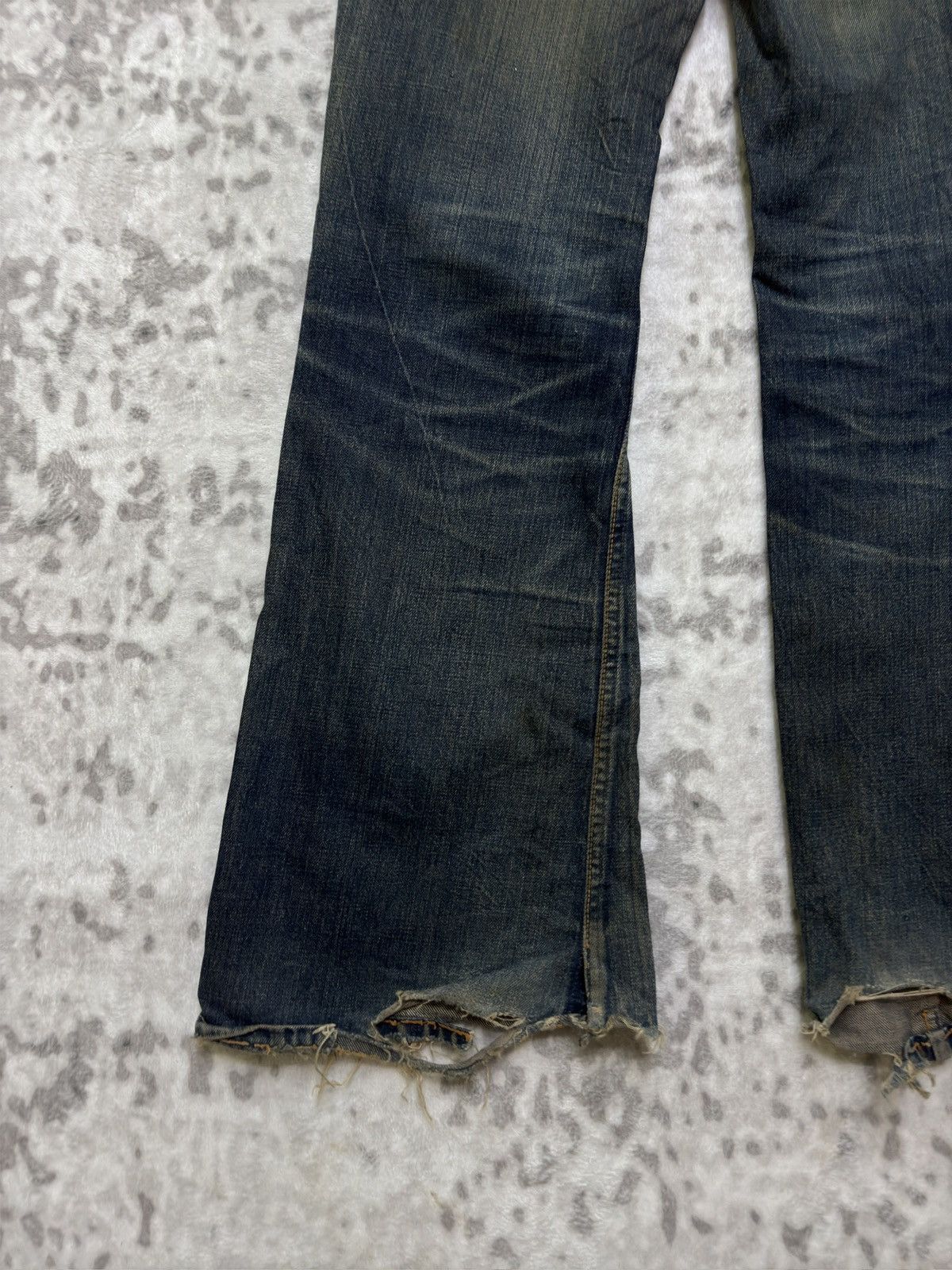 Vintage Vintage Wester Flared Bush Pant Distressed USA Workwear Size US 29 - 11 Thumbnail