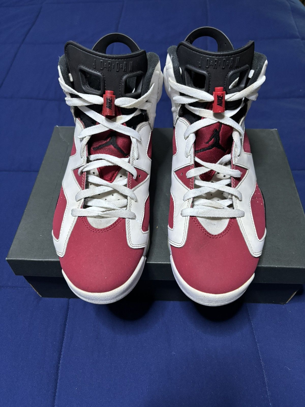 Jordan Brand Jordan 6 Retro OG Carmine 2021 Size 11.5 Size US 11.5 / EU 44-45 - 1 Thumbnail