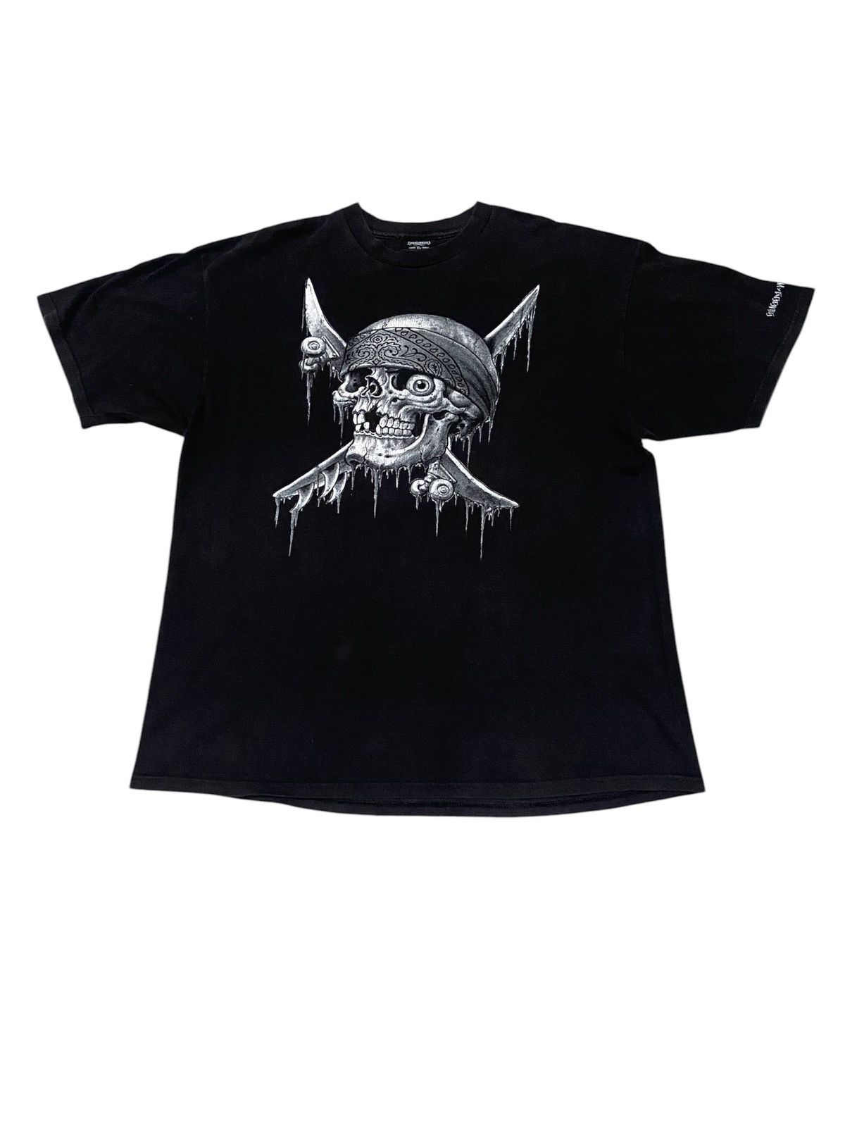 Neighborhood × Stussy Study Neighborhood Boneyard Pirate Girl Tee