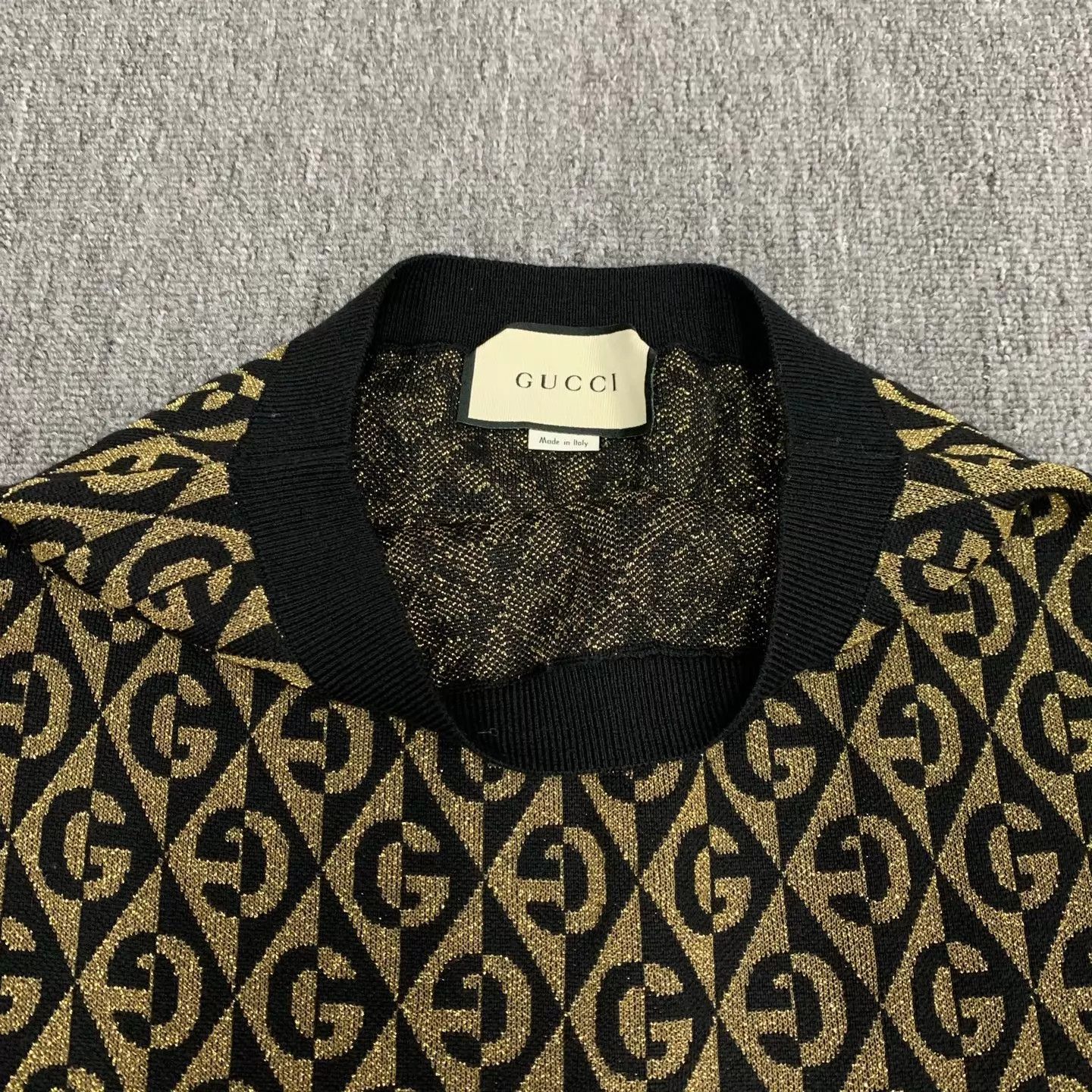 Gucci Gucci Women's Wool GG Monogram Dress S 98 New Size 26" / US 2 / IT 38 - 7 Thumbnail