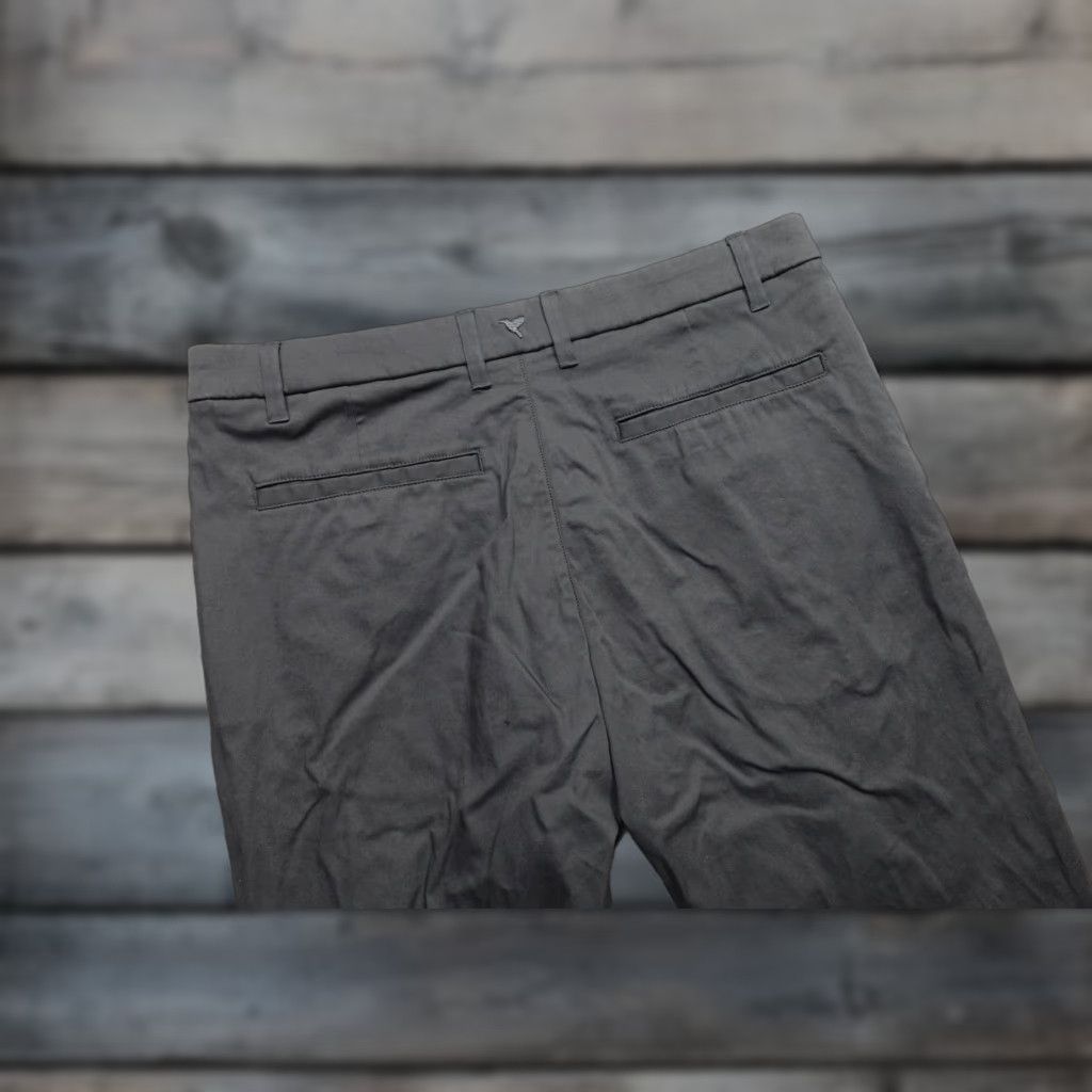 Vintage Birddogs Chino Pants Mens 34x30 Gray Stretch Straight Golf Casual Performance Size US 34 / EU 50 - 1 Thumbnail