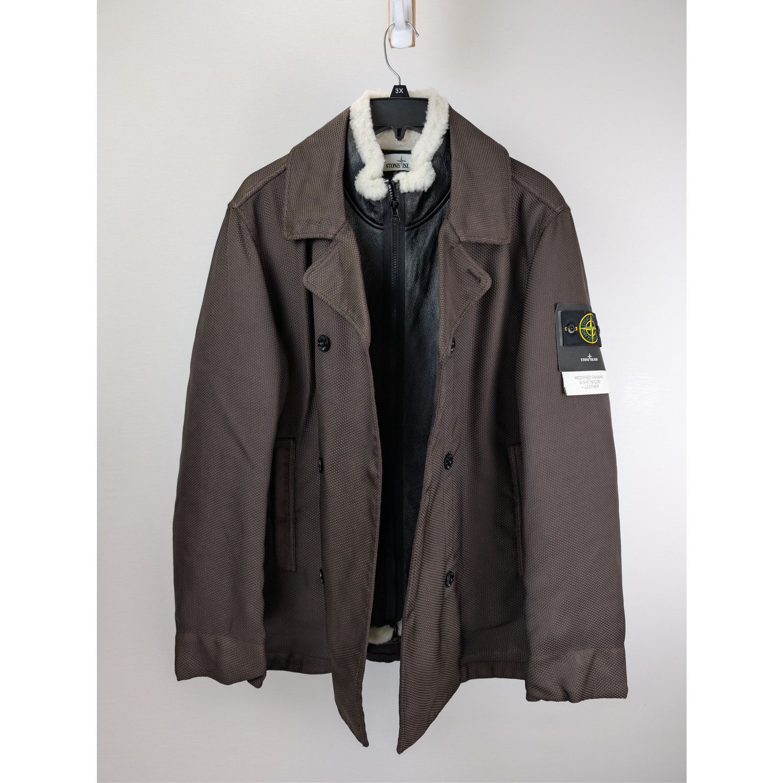 Stone Island o1rshd1 Down Jacket + Gilet in Brown Size US XL / EU 56 / 4 - 13 Thumbnail