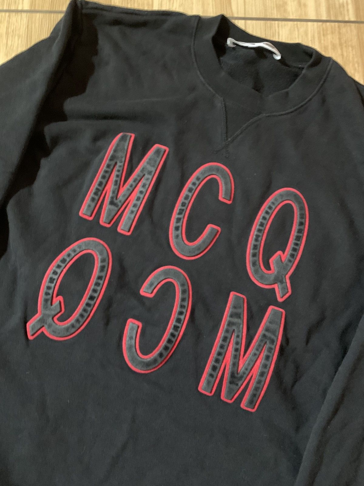 Alexander McQueen Alexandr mcQueen black sweatshirt Size US S / EU 44-46 / 1 - 2 Thumbnail