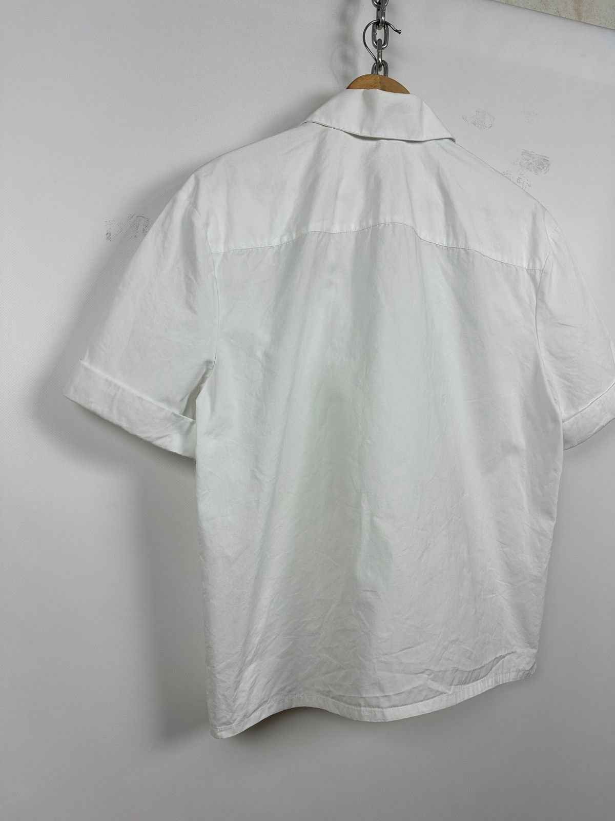 Off-White Off-White Popel Bowling Button Up Short Sleeve Shirt Size S / US 4 / IT 40 - 12 Thumbnail