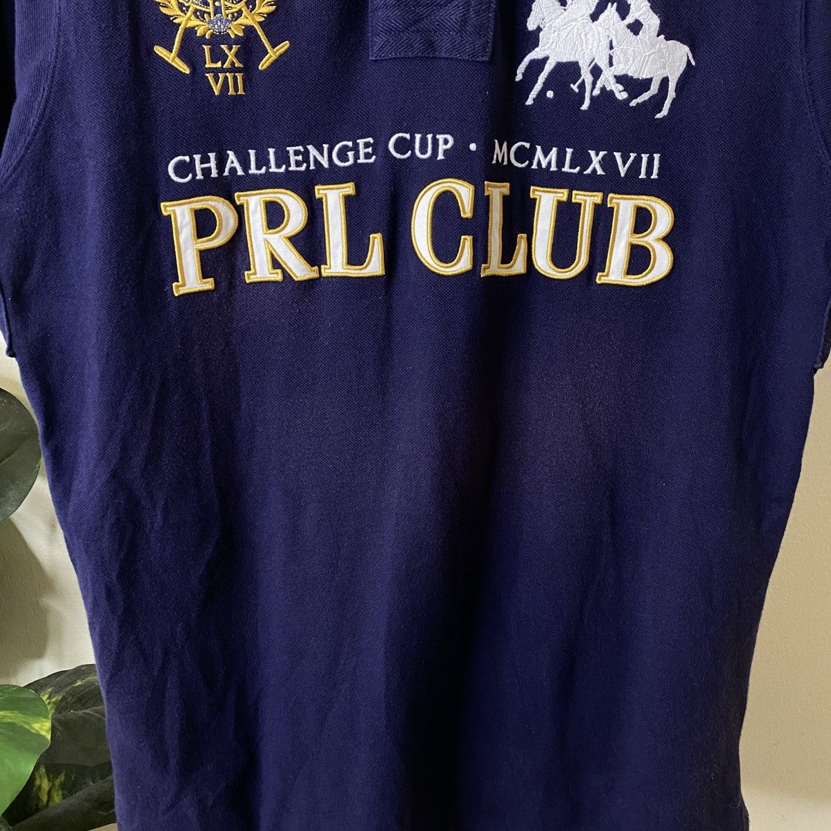 Polo Ralph Lauren Vintage Polo RL Challenge Cup Chief Keef Polo T Shirt Size US L / EU 52-54 / 3 - 3 Thumbnail