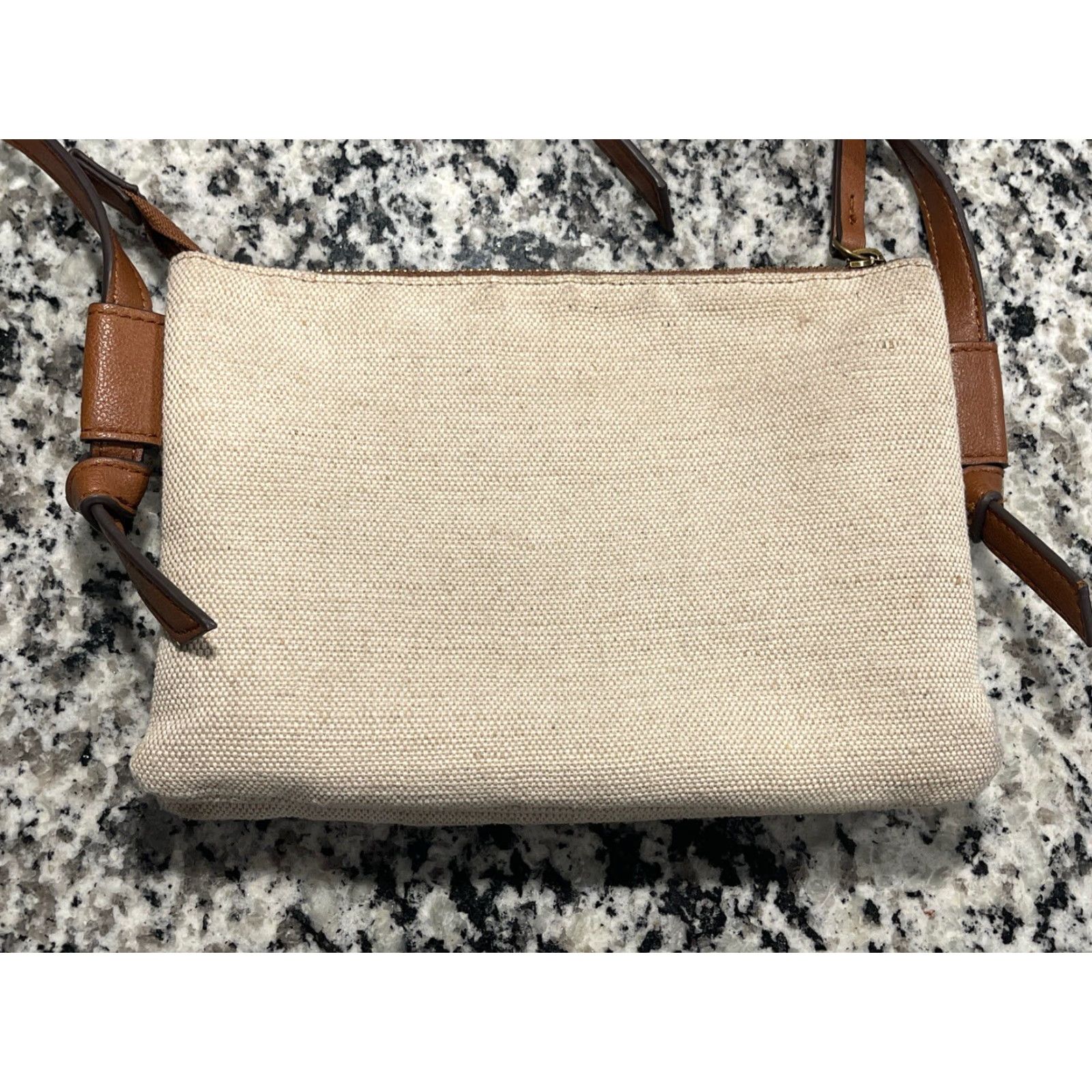 Frye Frye Patchwork Top Zip Crossbody Bag Brown Multi Womens Small Brown Multi Crossbody Patchwork Bag Size S / US 4 / IT 40 - 6 Thumbnail