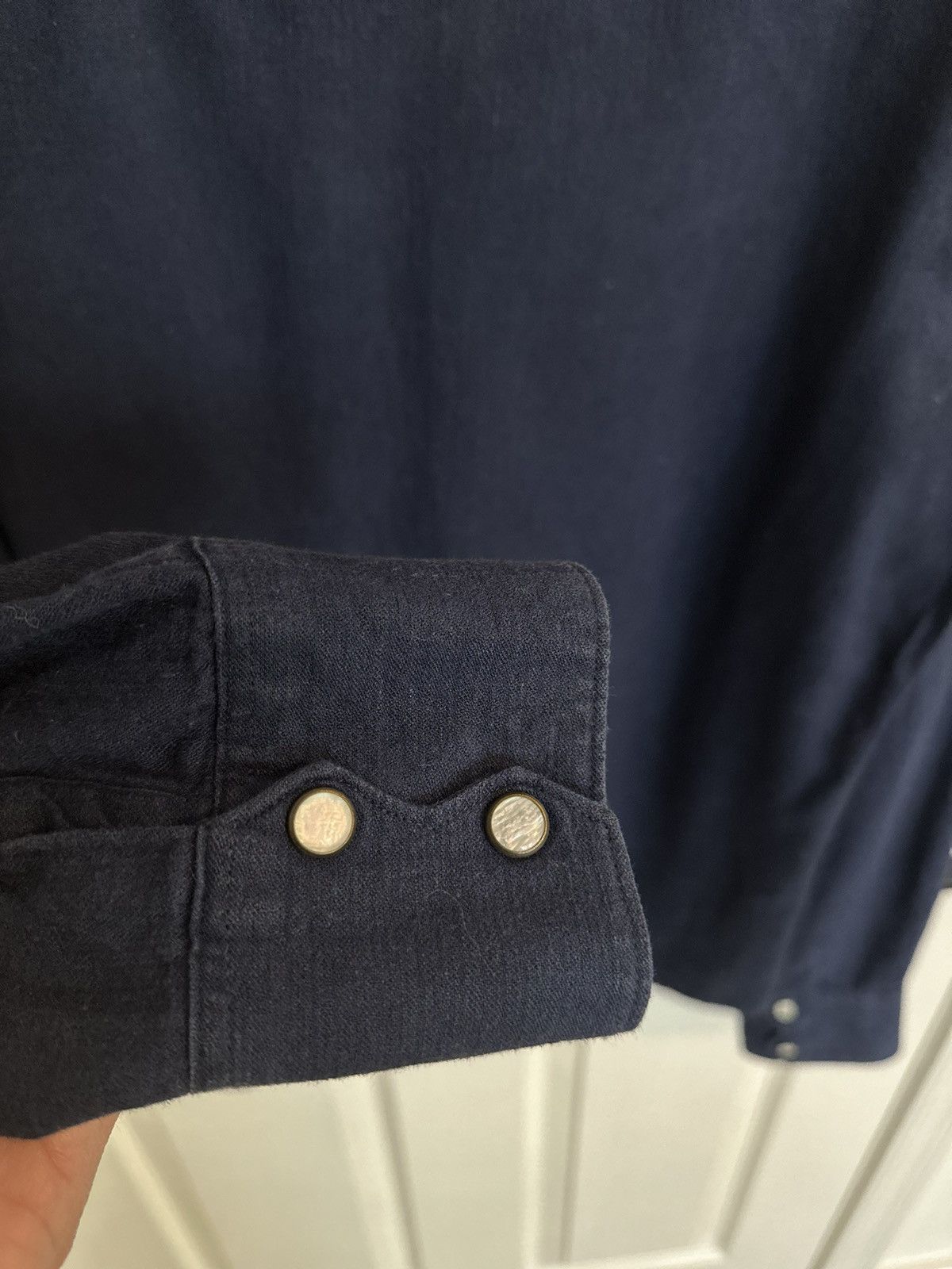 Indigofera Indigofera Dollard Shirt Navy Size US M / EU 48-50 / 2 - 4 Thumbnail
