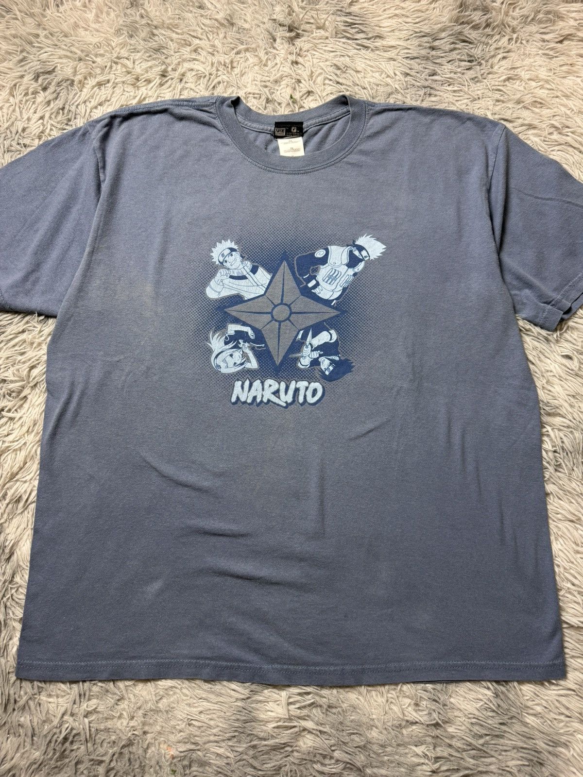 Anime Vintage Naruto 2002 Naruto Kakashi Sakura Sasuke Size US XL / EU 56 / 4 - 1 Thumbnail