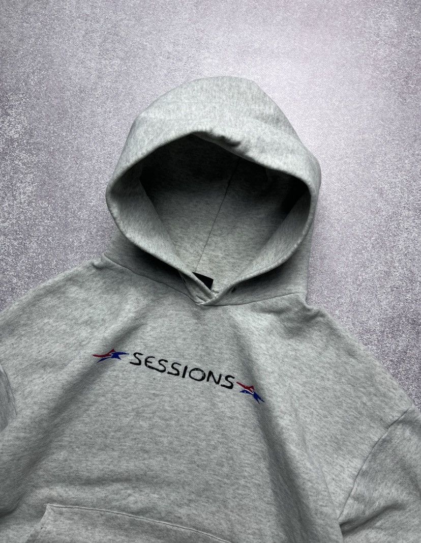 Vintage Vintage Sessions Sk8 Boxy Hoodie Y2K L Size US L / EU 52-54 / 3 - 2 Thumbnail