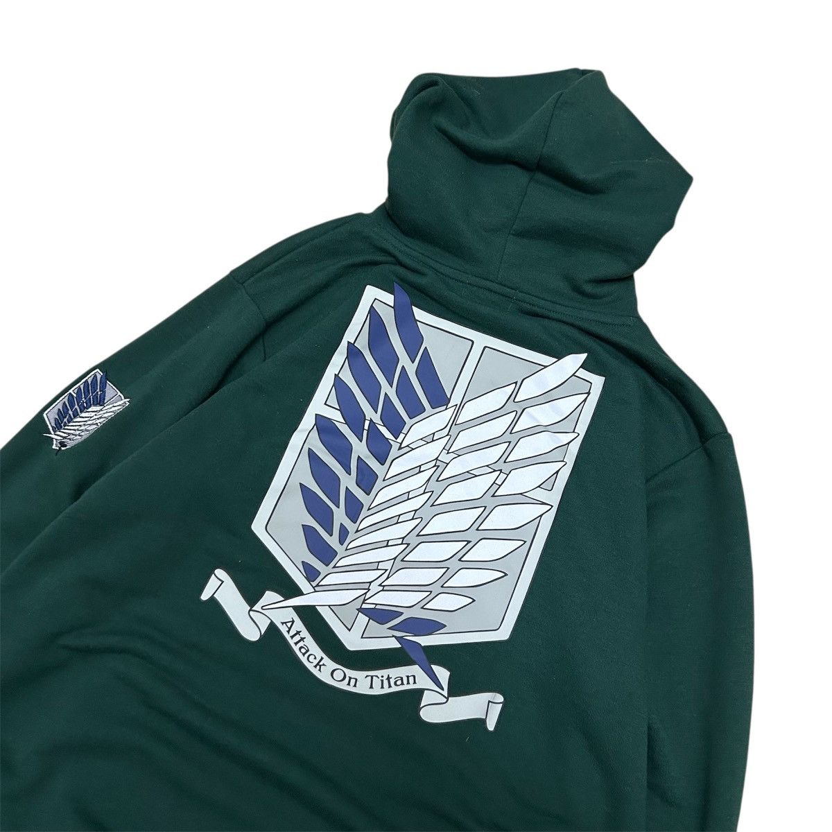 Anime Japanese Anime Attack On Titan Scouting Region Hoodie Size US M / EU 48-50 / 2 - 8 Thumbnail