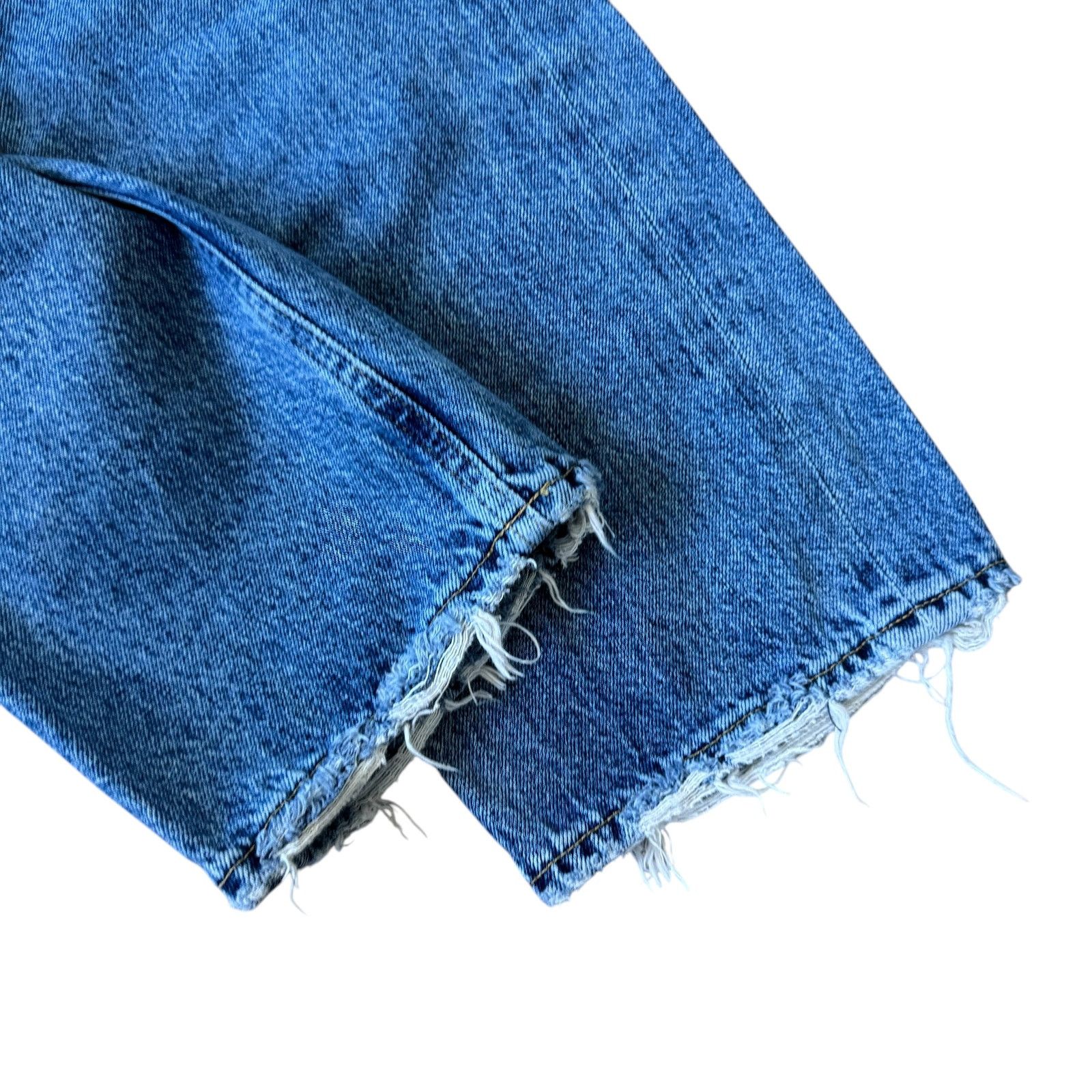 Agolde AGOLDE Riley High Rise Straight Crop Jean Frequency Size 29" - 4 Thumbnail