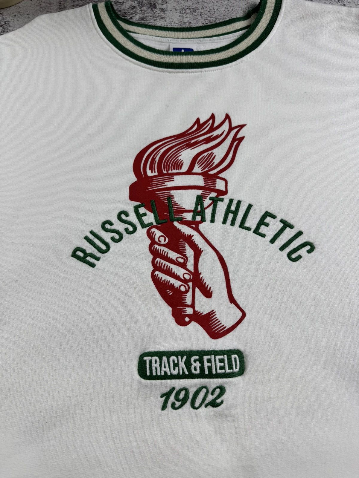Russell Athletic Russell Athletic USA Relaxed Rap Sweatshirt Hoodie Pullover Size US L / EU 52-54 / 3 - 11 Thumbnail