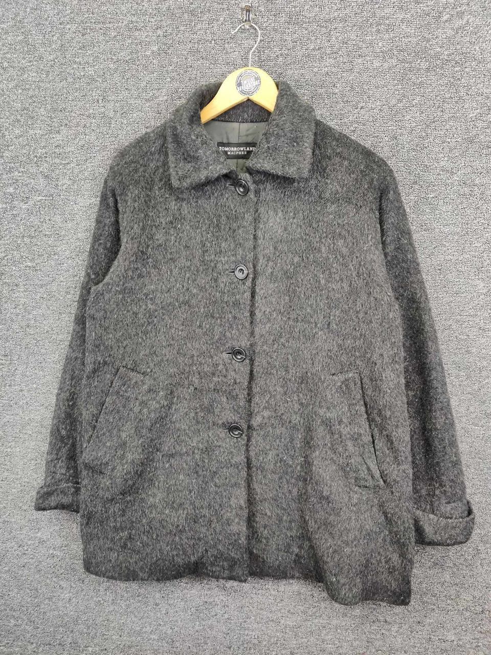 Tomorrowland Vintage Mapchee Tomorrowland Single Breasted Mohair Coat Size US M / EU 48-50 / 2 - 2 Thumbnail