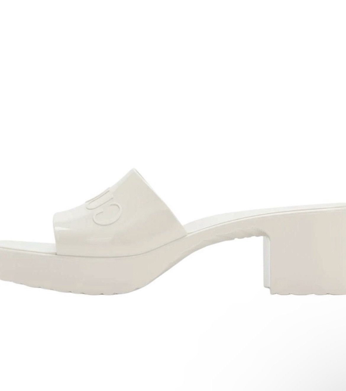 Gucci Gucci Rubber Logo Sandal Slipper size 39 Size US 9 / IT 39 - 2 Thumbnail
