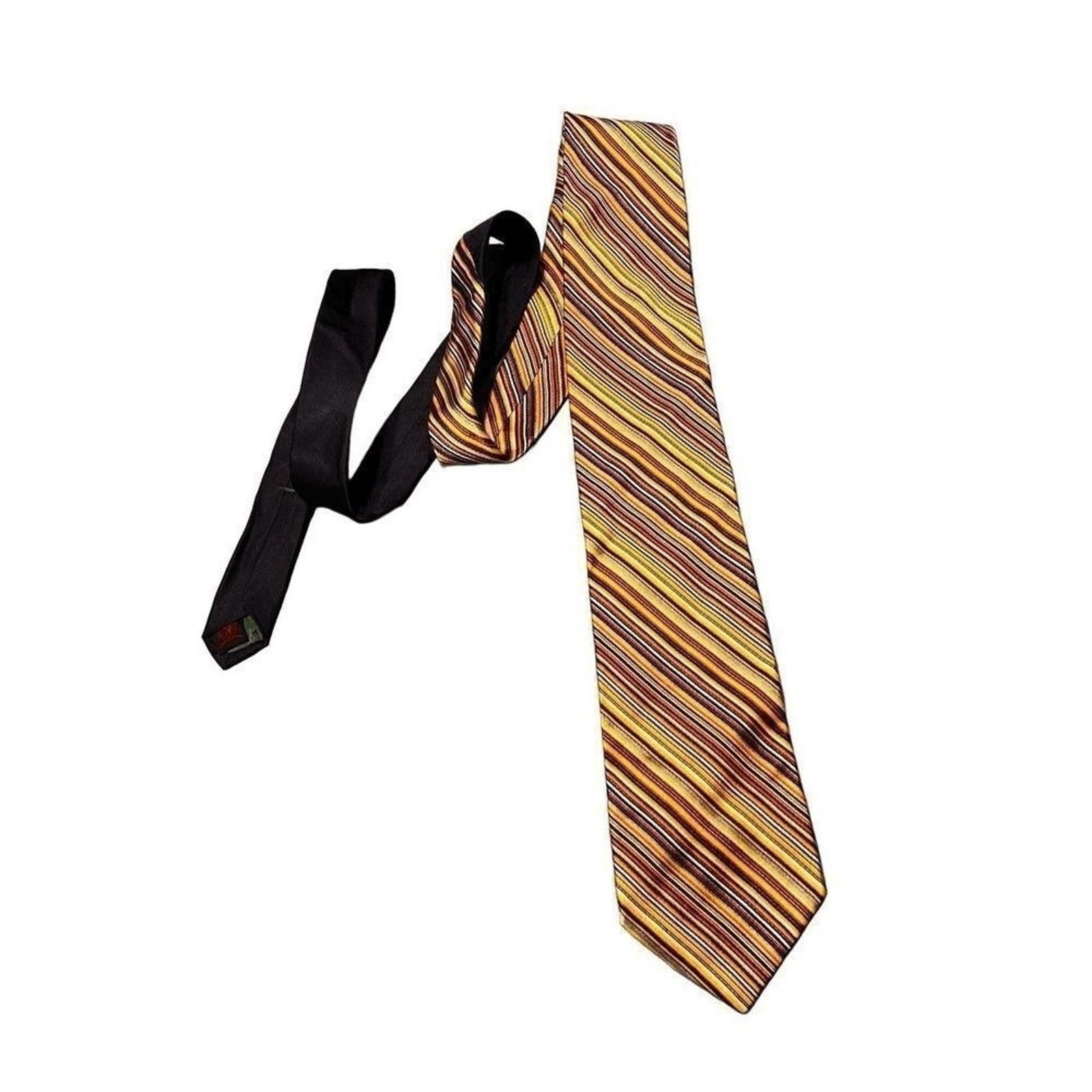 Tommy Hilfiger Vintage Tommy Hilfiger stripe tie Size ONE SIZE - 4 Thumbnail