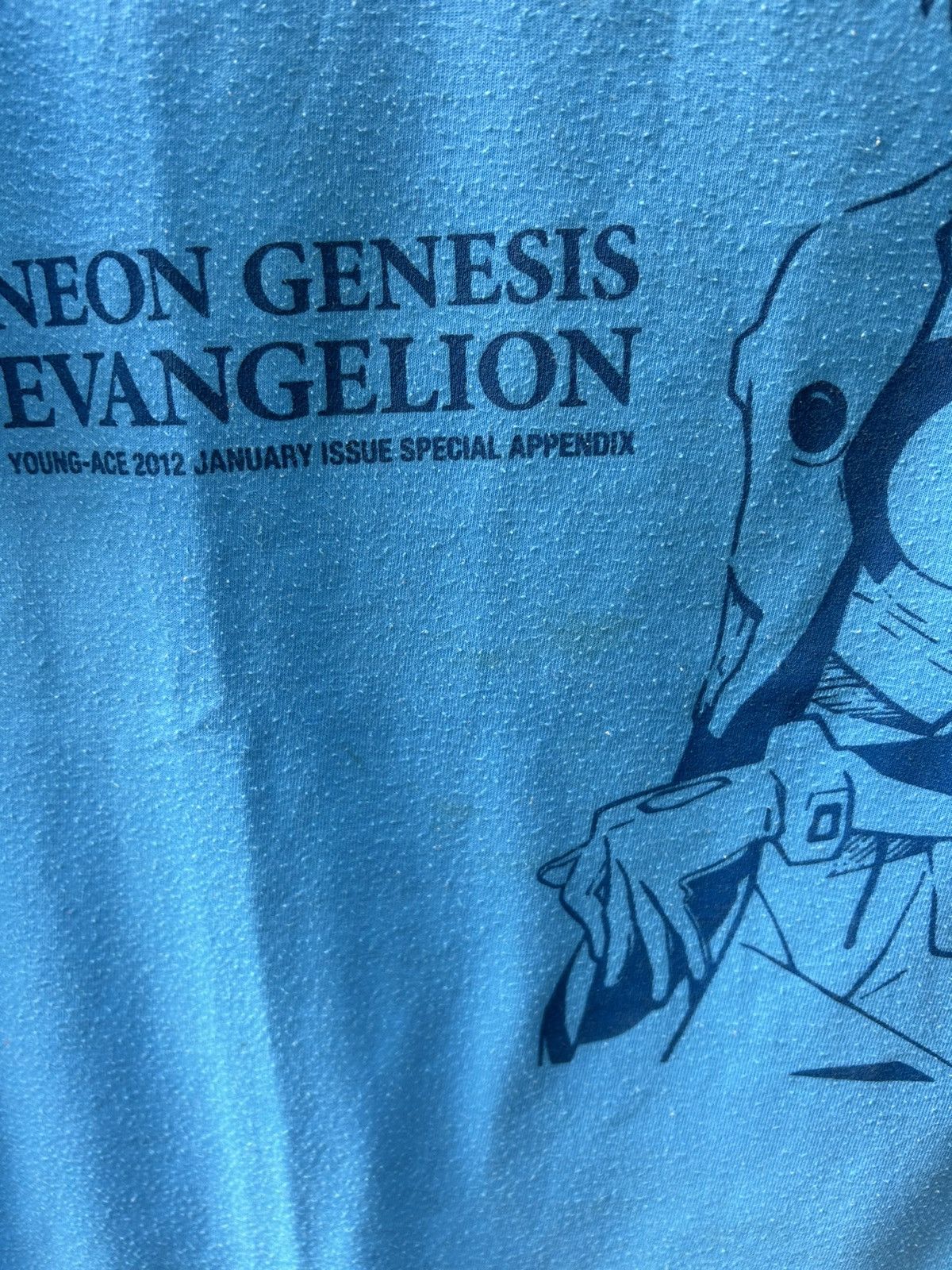 Anime × Japanese Brand × Vintage EVANGELION Young Ace Special issue T shirt Very Rare 🔥 Size US S / EU 44-46 / 1 - 5 Thumbnail
