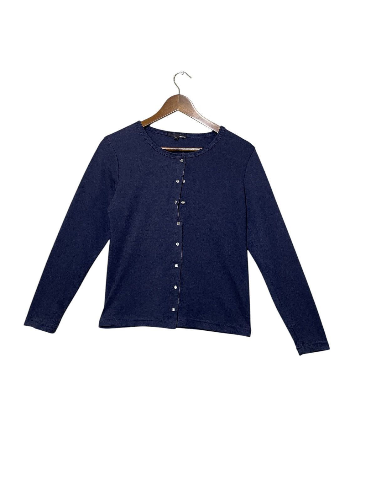 Japanese Brand Melle crewneck fully boton for women t-shirt Size US S / EU 44-46 / 1 - 1 Thumbnail