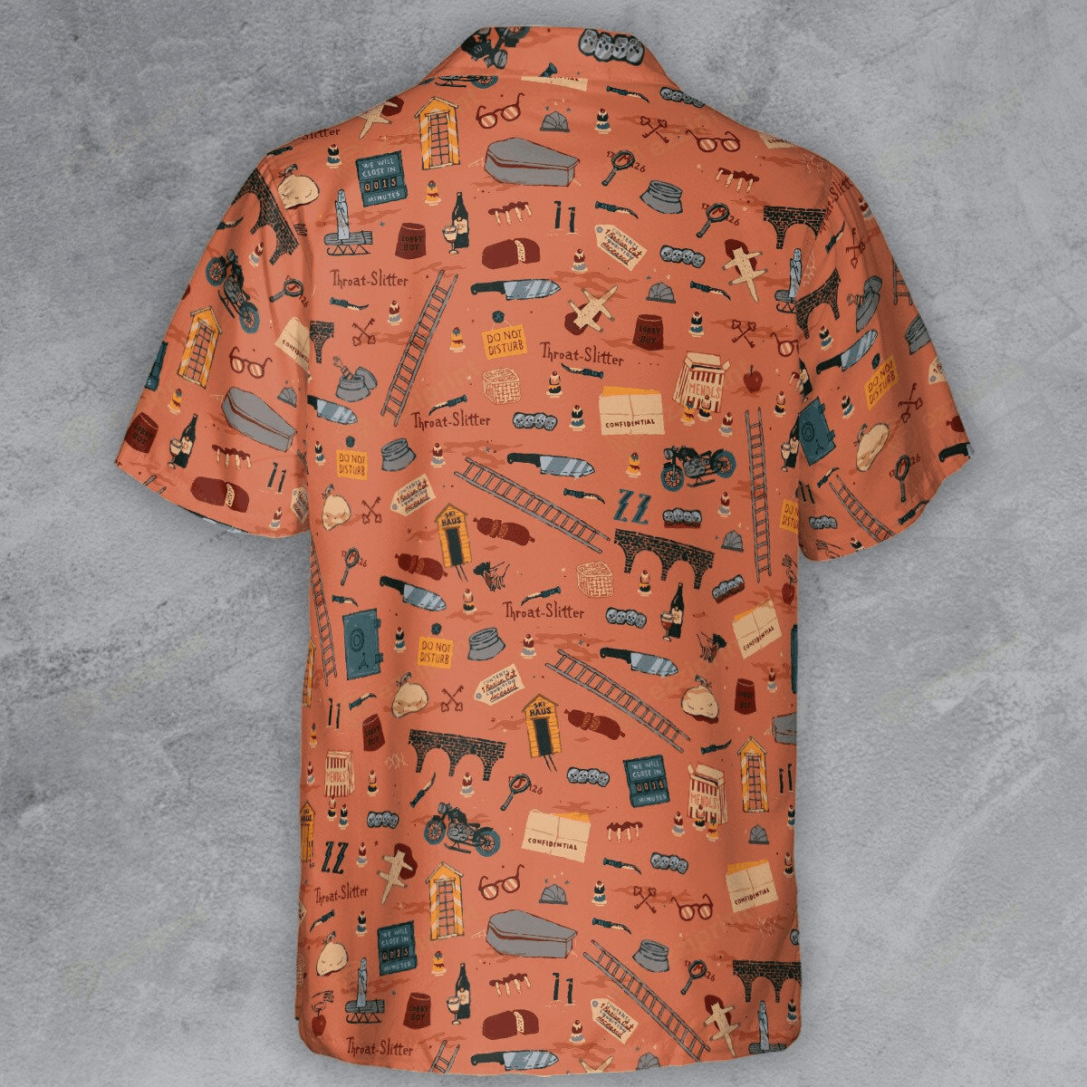 Designer × The Unbranded Brand Grand Budapest Hotel Pattern Button Down Shirt Size US M / EU 48-50 / 2 - 3 Thumbnail