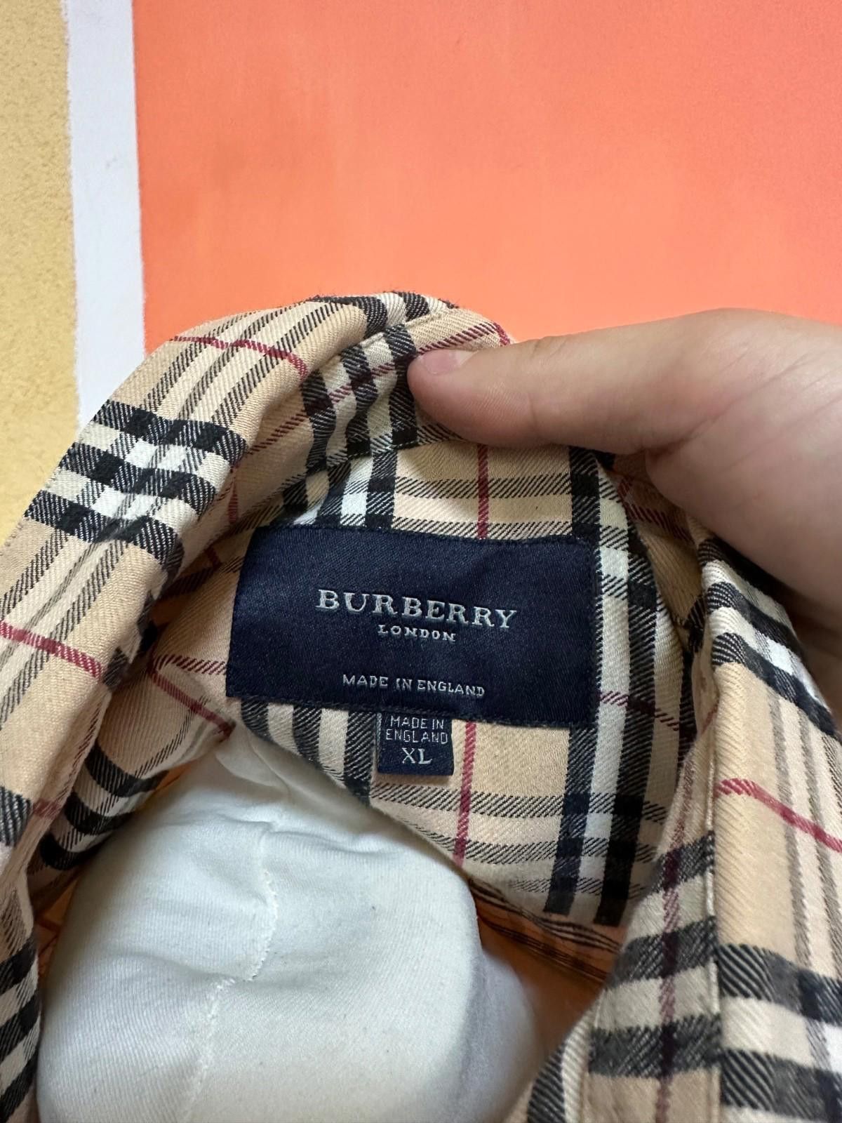 Burberry Women's BURBERRY London Nova Check Cotton Shirt Button-Up Size XL / US 12-14 / IT 48-50 - 9 Thumbnail