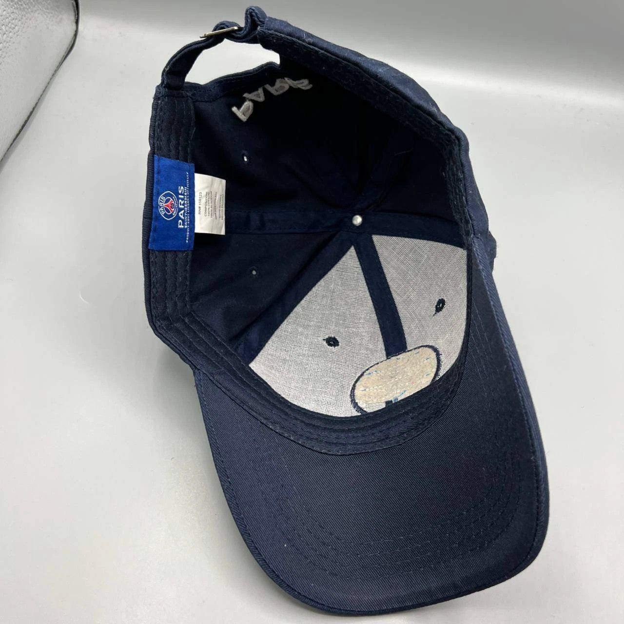Other Paris Saint Germain Hat Men Blue Embroidered Strap Back Cap Size ONE SIZE - 7 Thumbnail