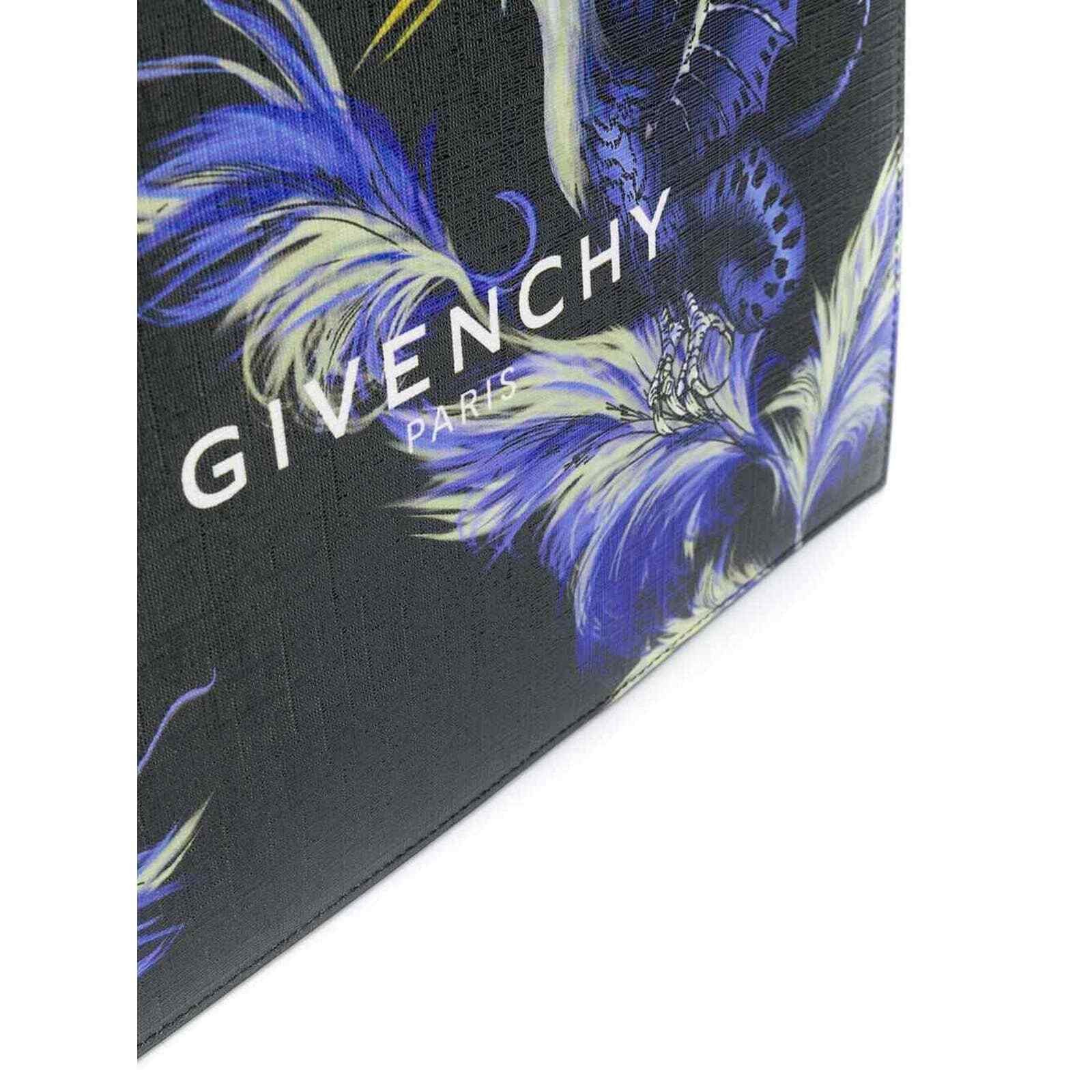 Givenchy Givenchy Paris Printed Phoenix Bird Zip Pouch Clutch Bag Size ONE SIZE - 5 Thumbnail