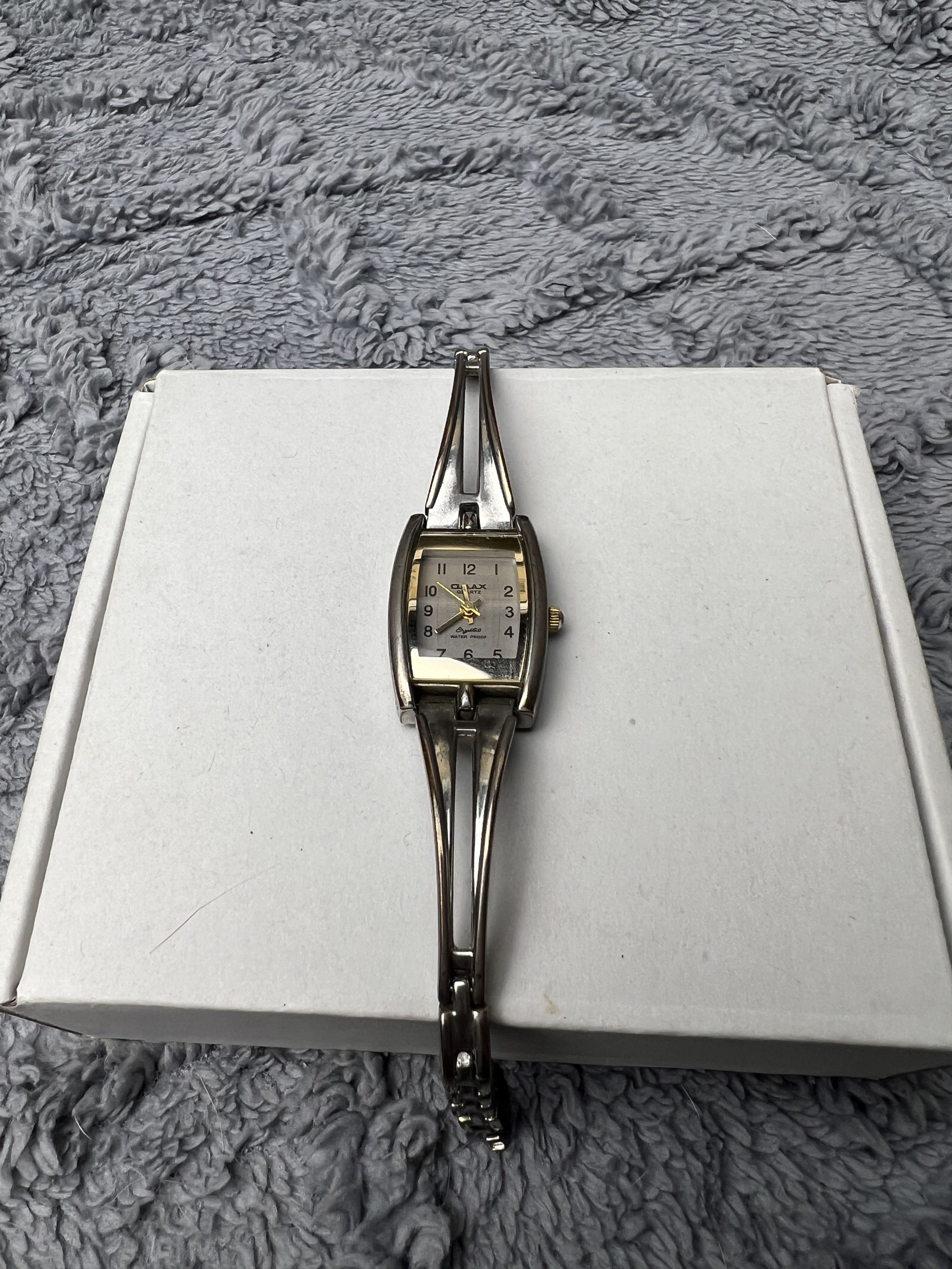 Vintage Futuristic Vintage Omax Japanese Style Chain Bracelet Watch Size ONE SIZE - 6 Thumbnail
