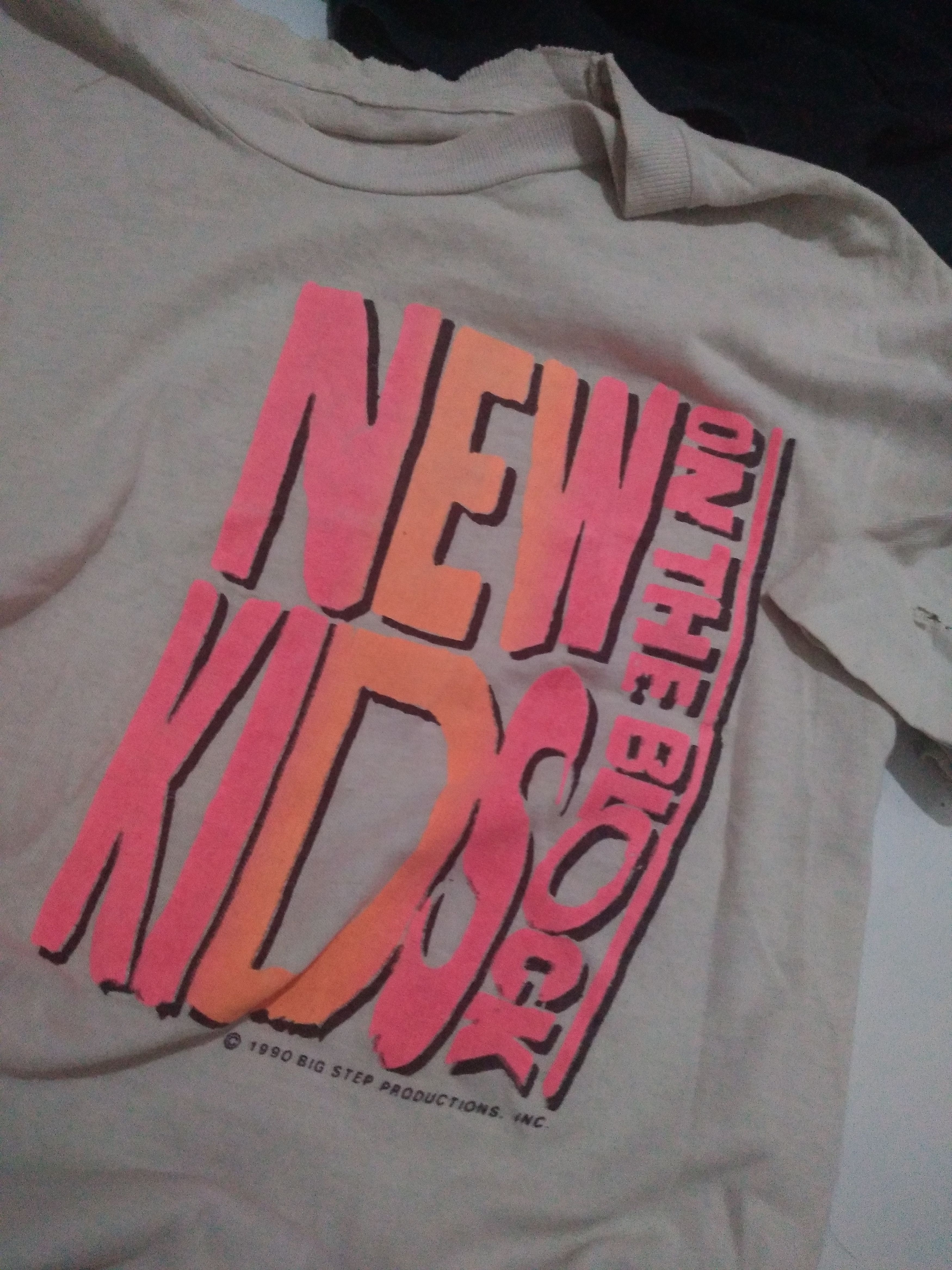 Band Tees × New Kids On The Block × Vintage Vintage 1989 NEW KIDS ON THE BLOCK SHIRT TEE Size US L / EU 52-54 / 3 - 2 Thumbnail