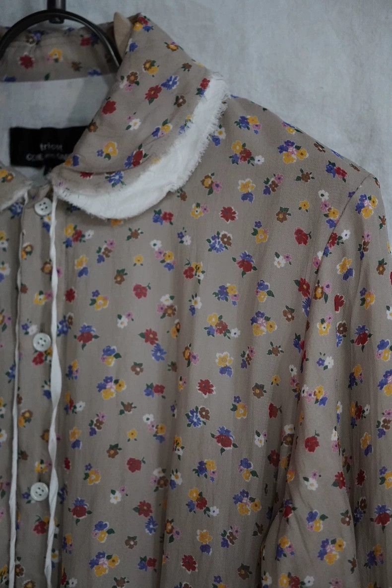 Other Comme Des Garcons Rei Nakagukawa Printed Double Shirt Size S / US 4 / IT 40 - 3 Thumbnail