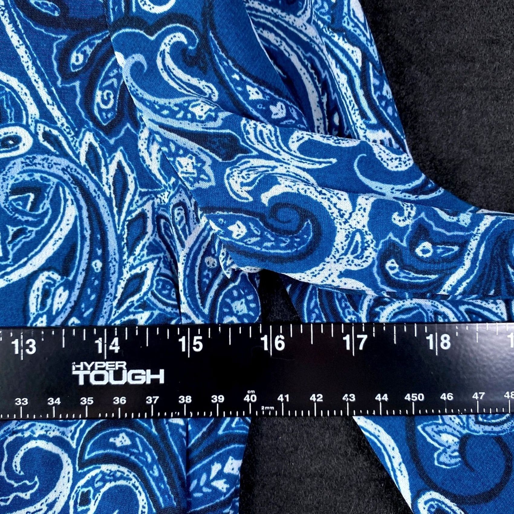 Vintage Chicos Womens Blouse Blue Geometric Paisley V Neck Tunic Stretch S Regular Retailed Size S / US 4 / IT 40 - 7 Thumbnail