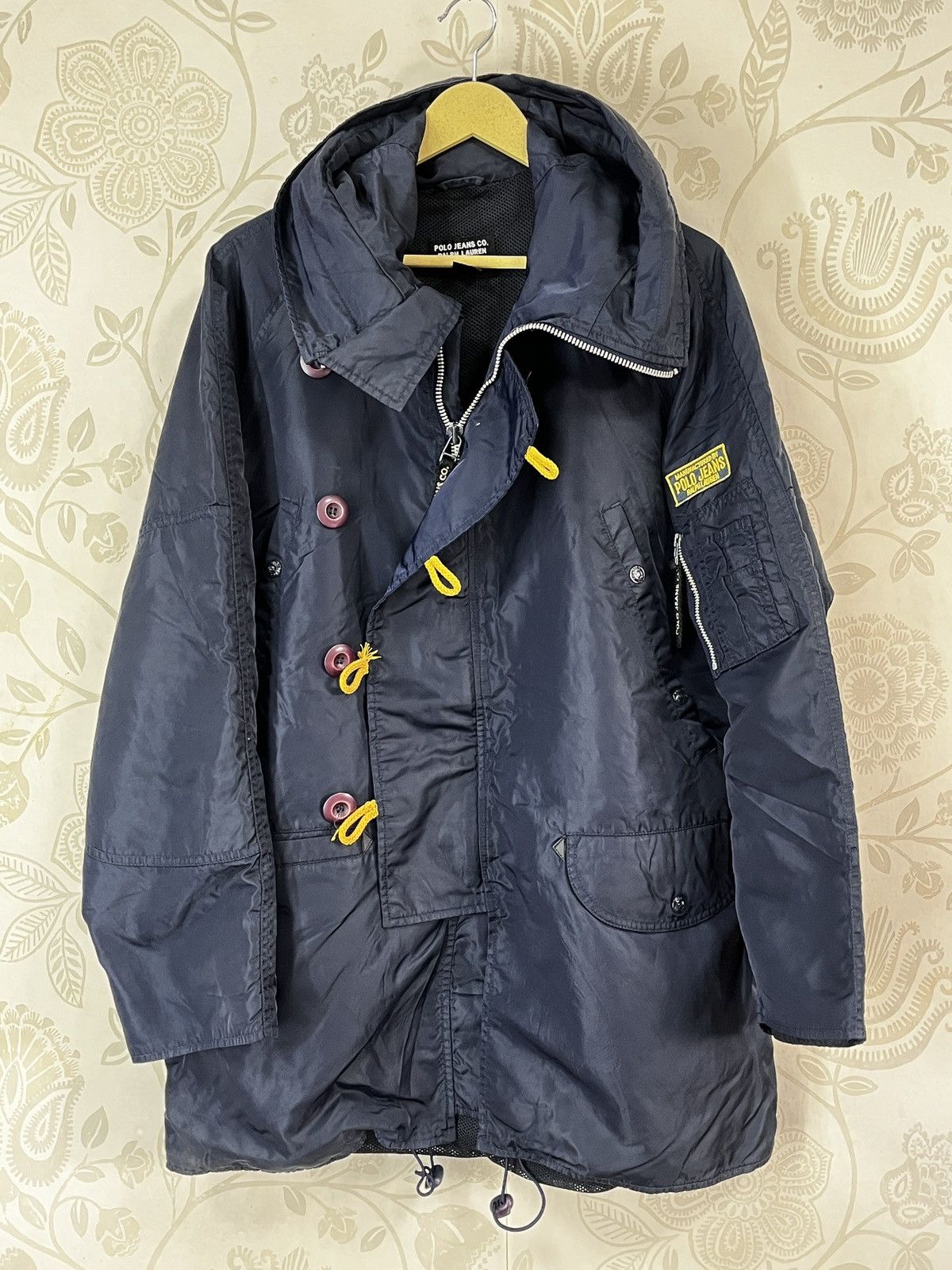 Polo Ralph Lauren Polo Stadium Ralph Lauren Light Pockets Duffel Jacket Size US L / EU 52-54 / 3 - 3 Thumbnail