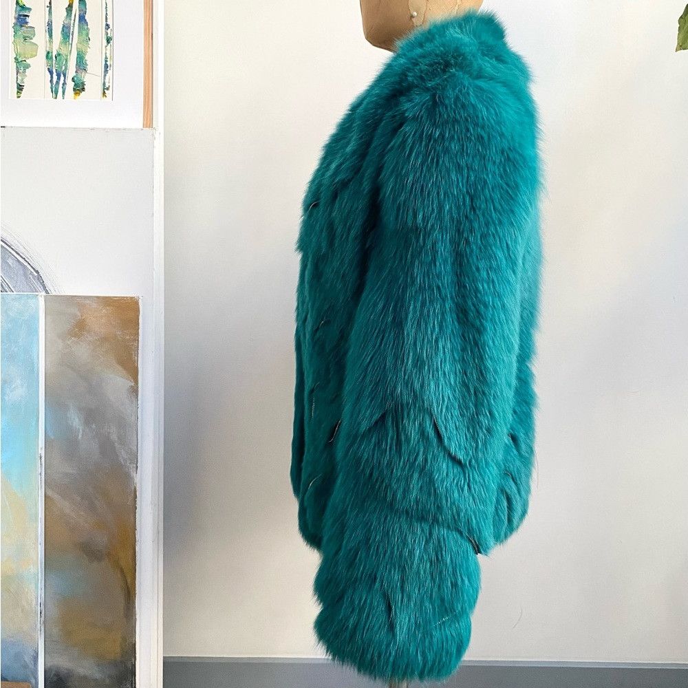 Roberto Cavalli Vintage ROBERTO CAVALLI Dyed Arctic Fox Fur Size M / US 6-8 / IT 42-44 - 5 Thumbnail