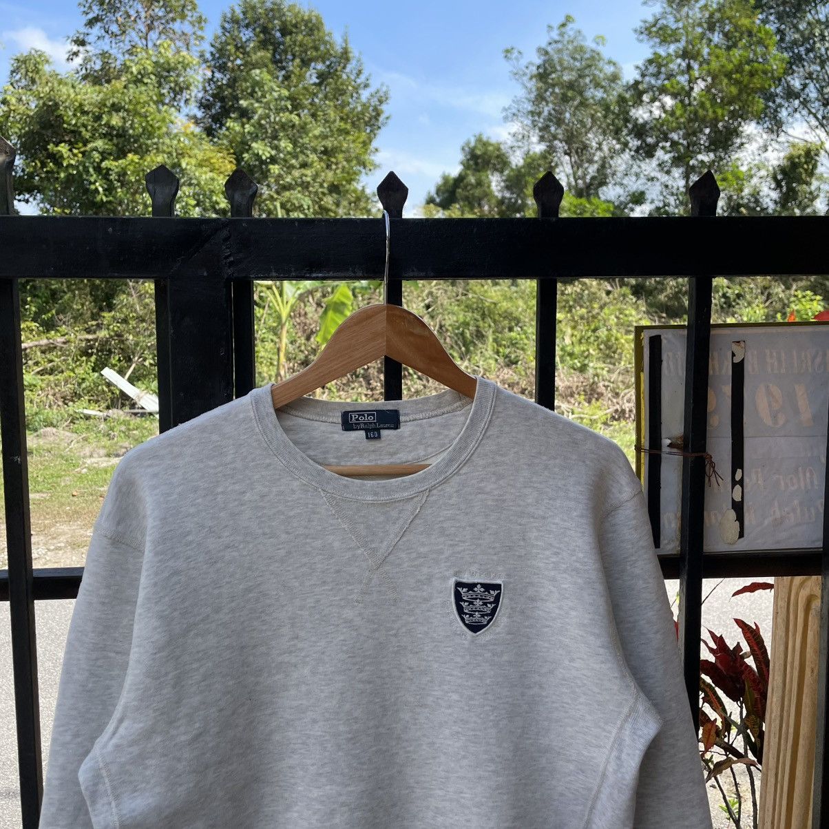 Polo Ralph Lauren 🔥Vintage Polo Ralph Lauren Crown Logo Jumper Sweatshirts Size US S / EU 44-46 / 1 - 4 Thumbnail